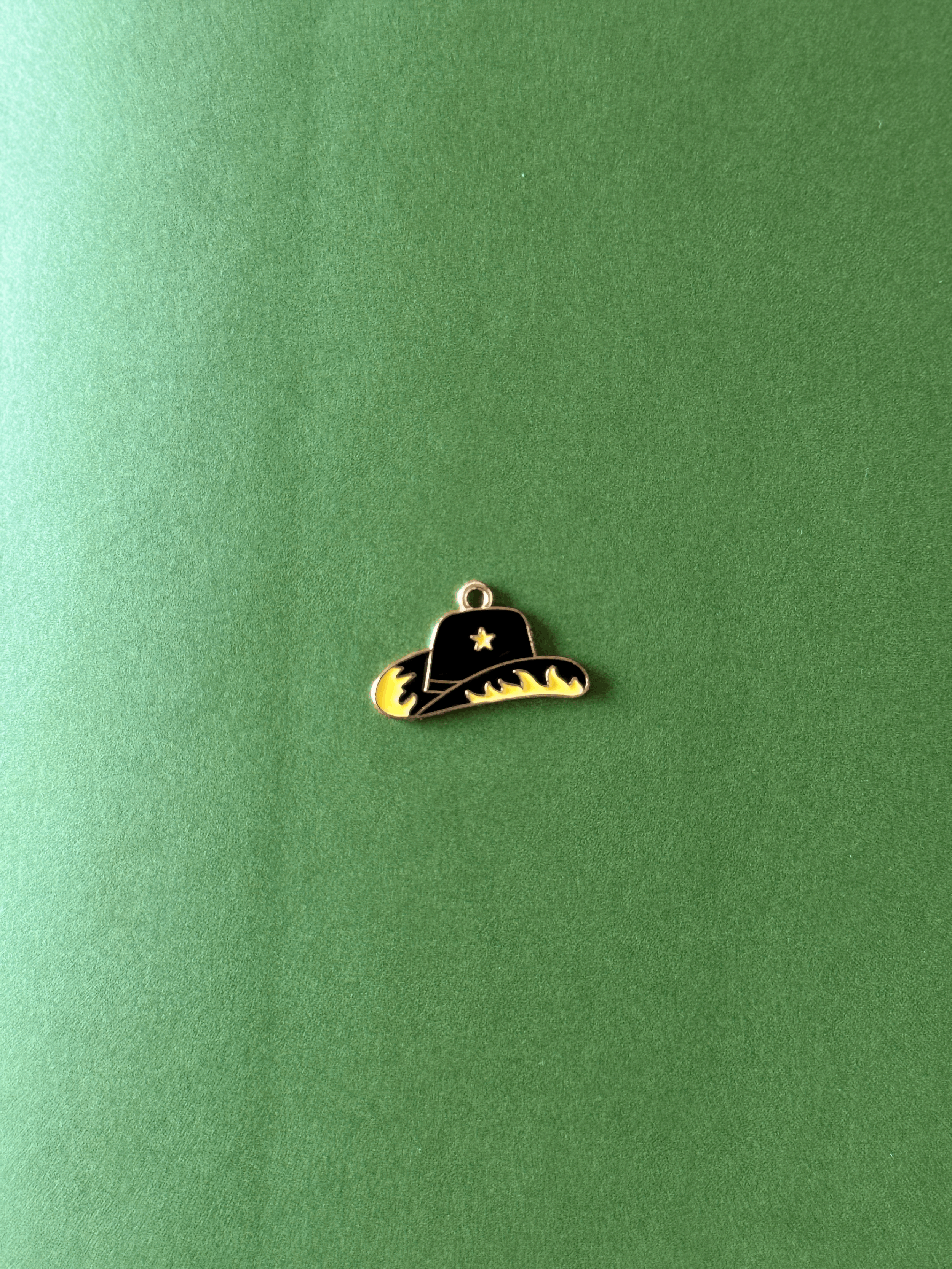Black and Yellow Cowboy Hat๐ป