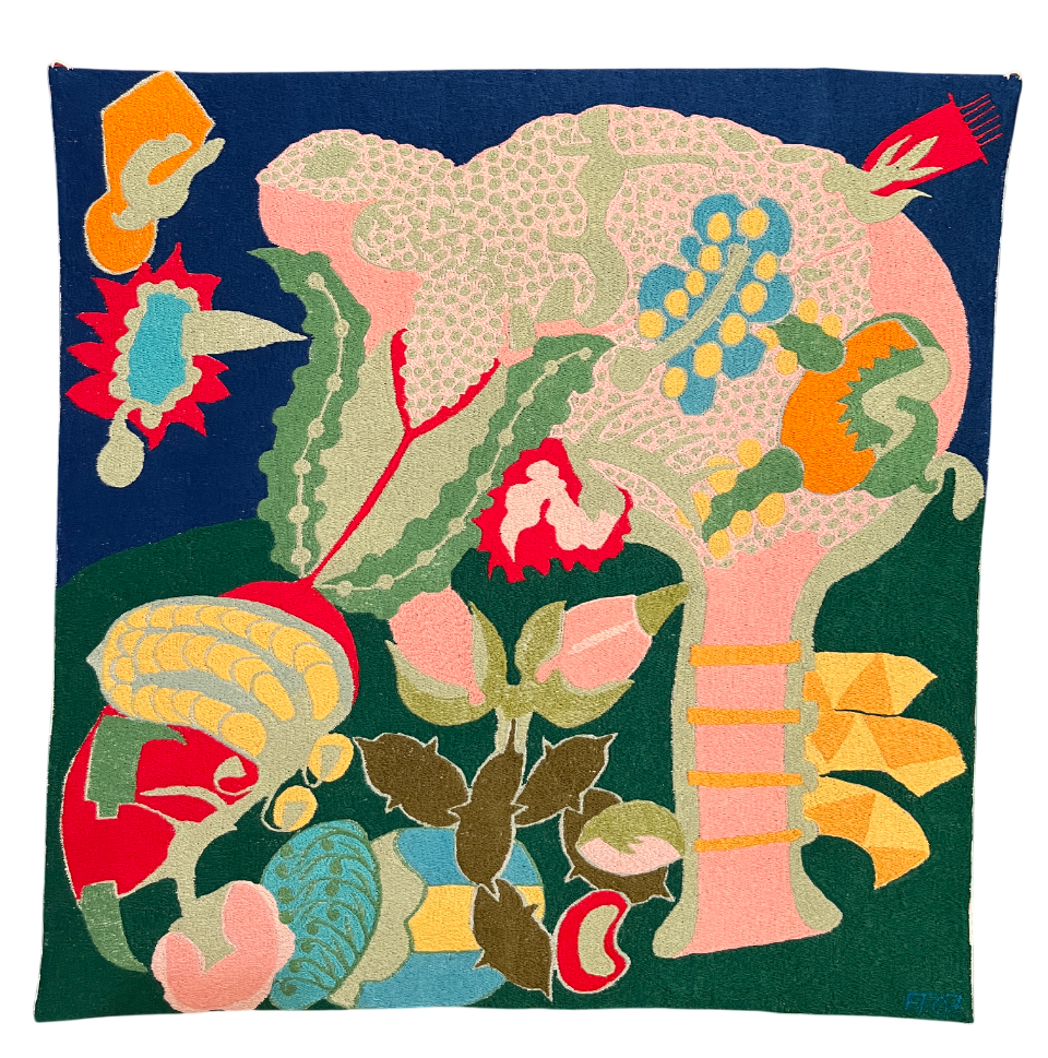 Der Gärtner (Le Jardinier), 2007, 45 x 45 cm, Price on request (Ref: F.E.66)