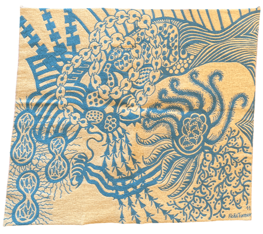 Untitled, embroidery, 2011, 52,50 × 60 cm (F.E.14)