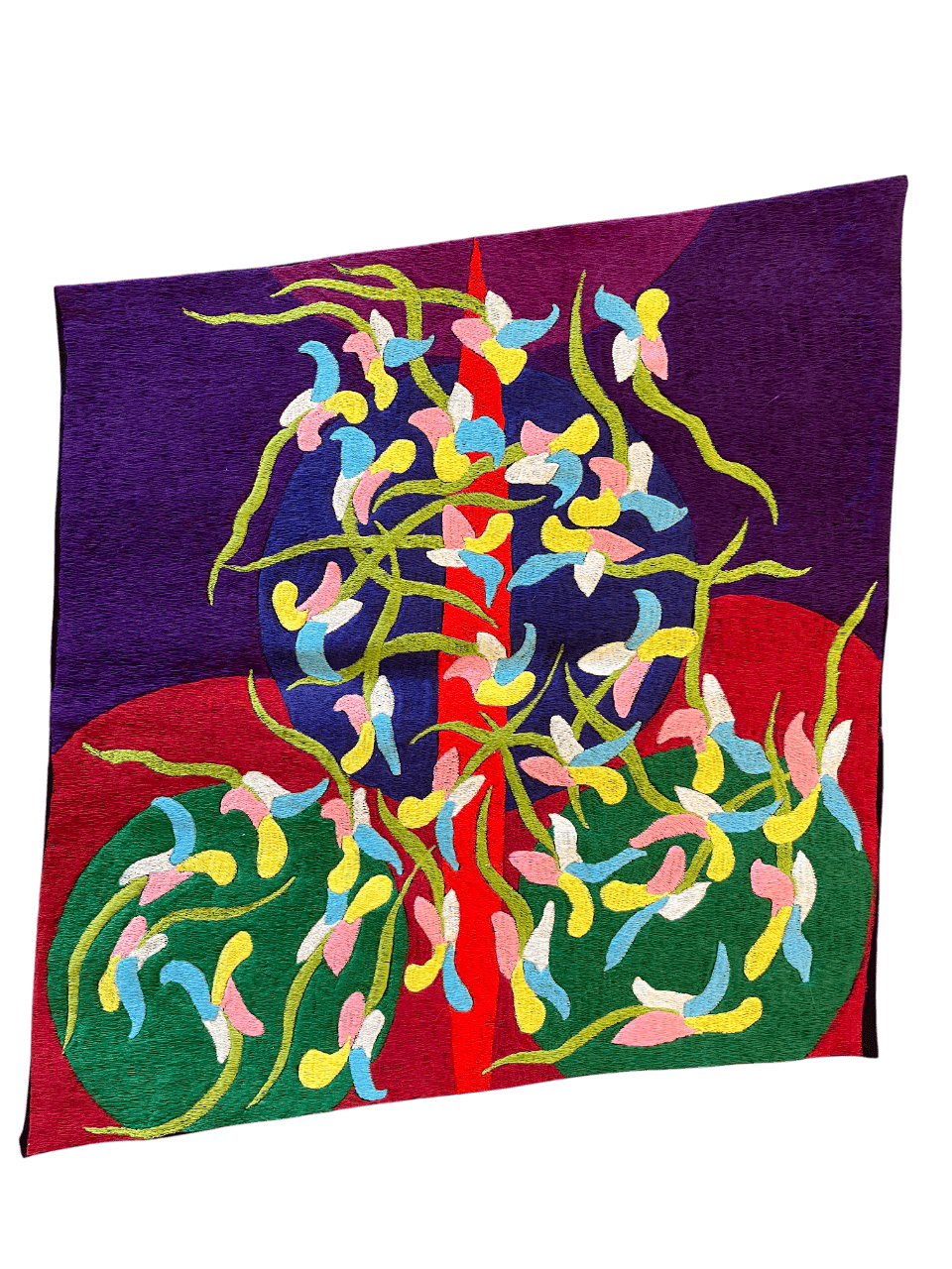 Untitled, embroidery, 2007, 44 × 45 cm (F.E.34)