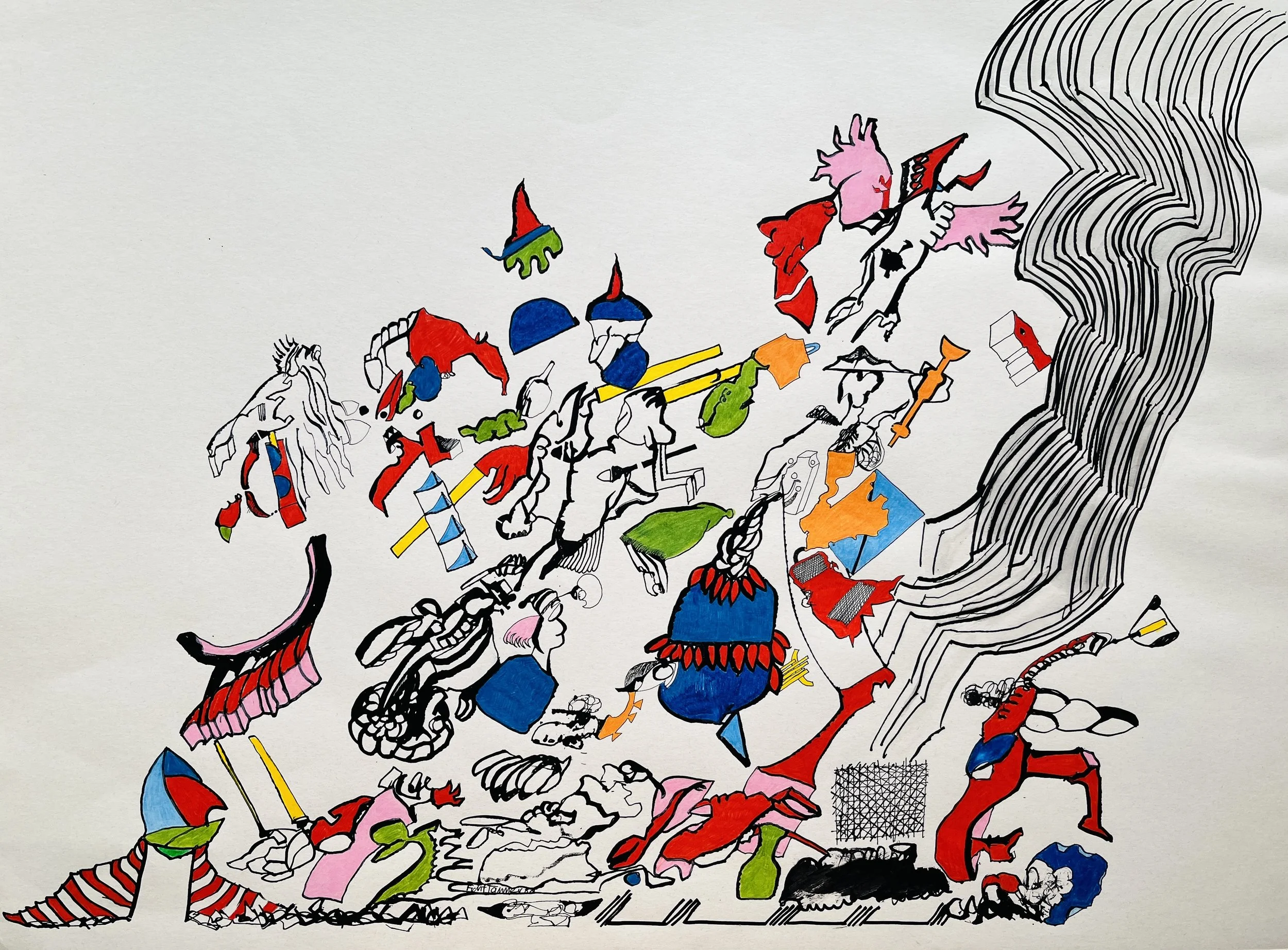 Untitled, drawing, ca. 1980