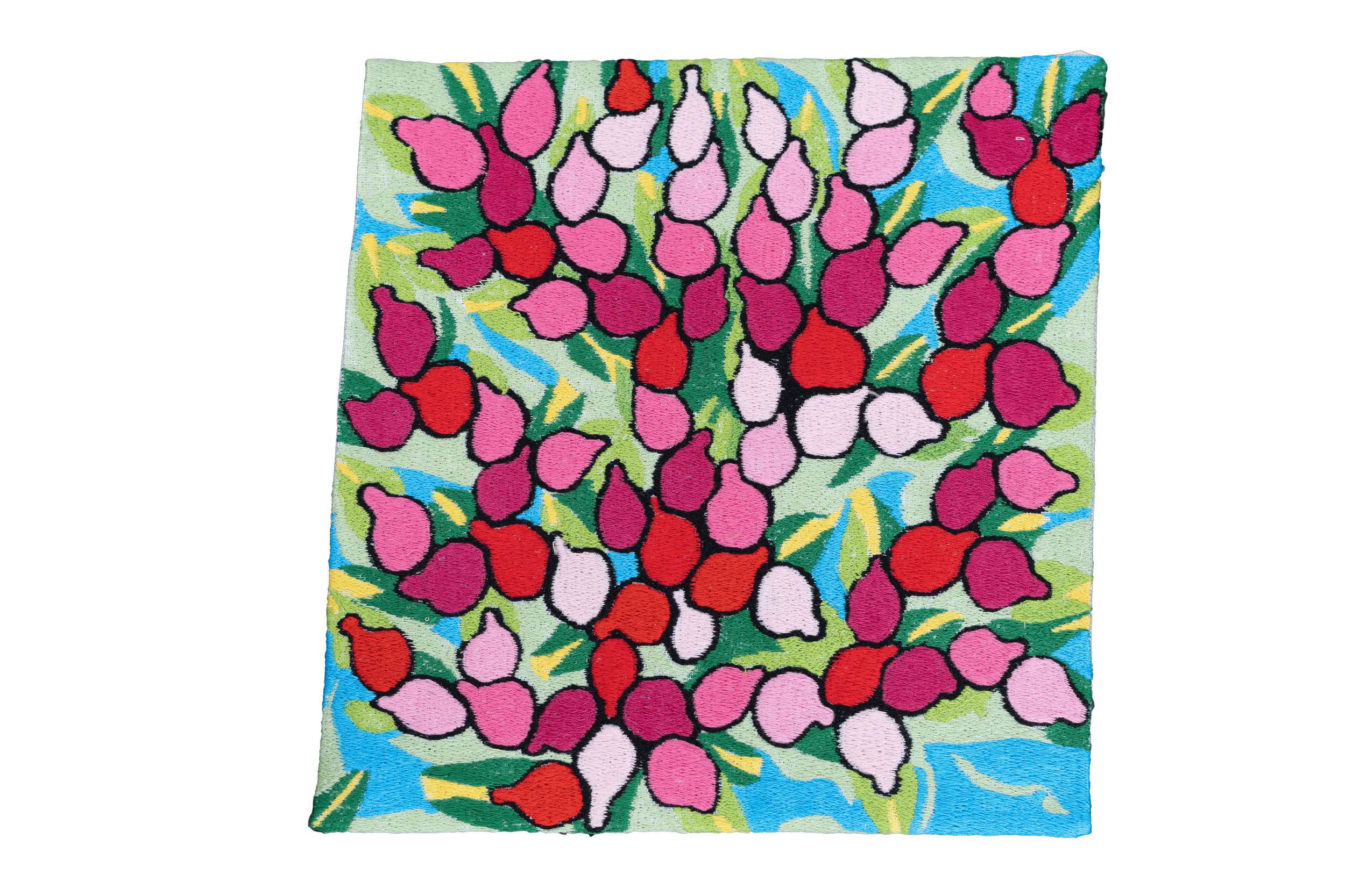 Untitled, embroidery, ca. 2000, 22,50 × 21,50 cm