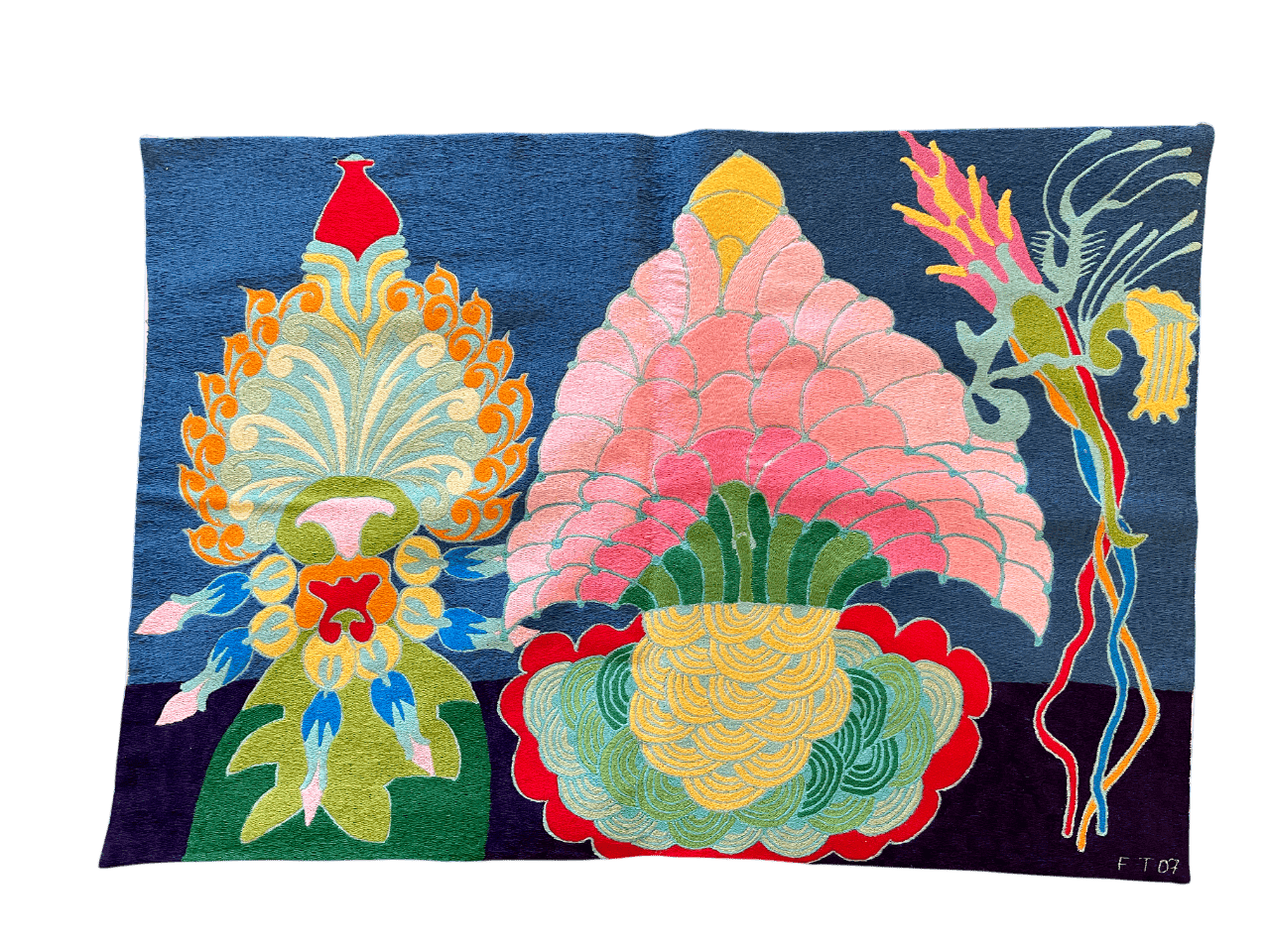 Untitled, embroidery, 2007, 44 × 64 cm (F.E.21)