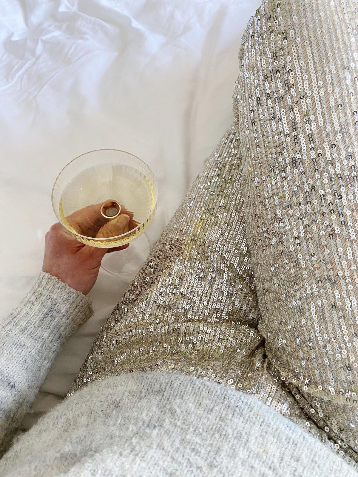 SEQUINS PANTS