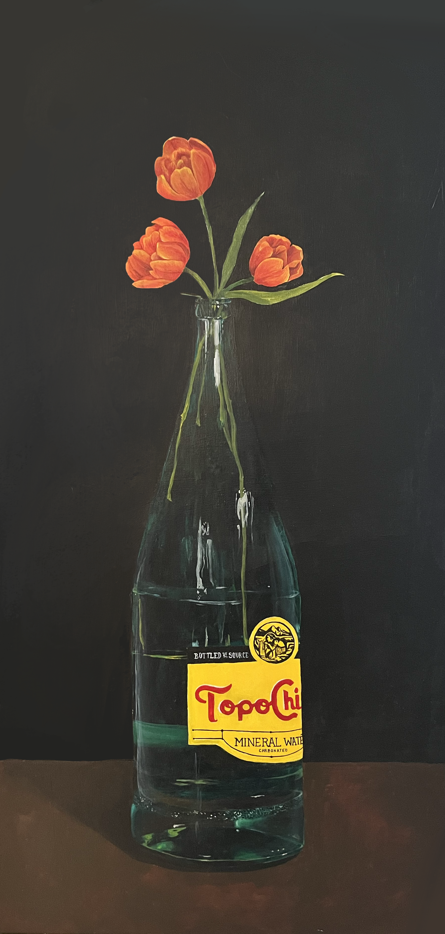"Fresh Cut Flowers" - Acrylic on Stretch Canvas