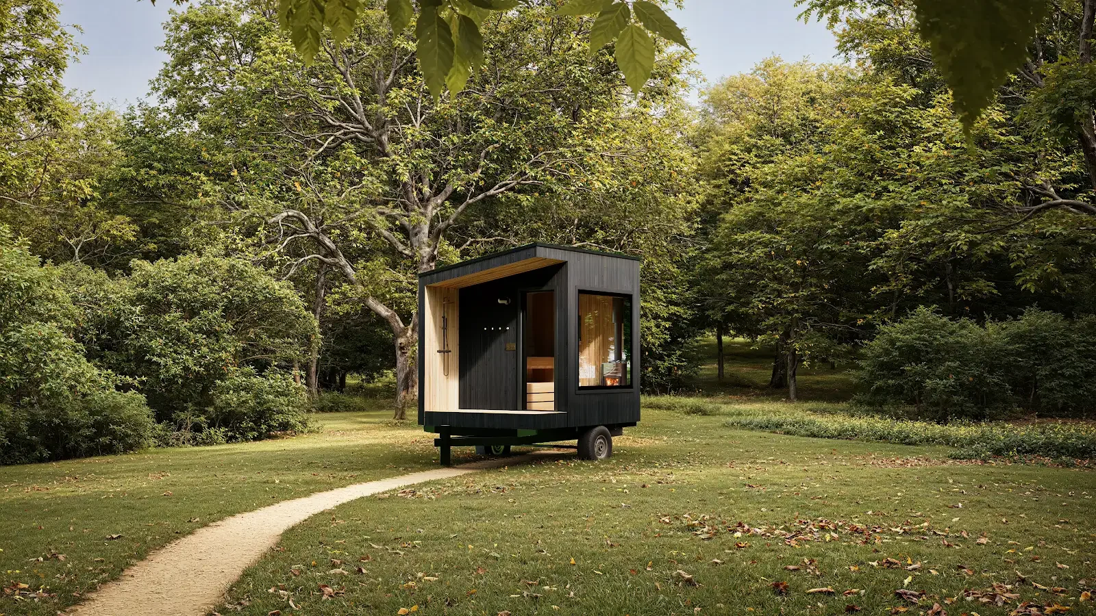 Rendering of the Eave Sauna Chassis