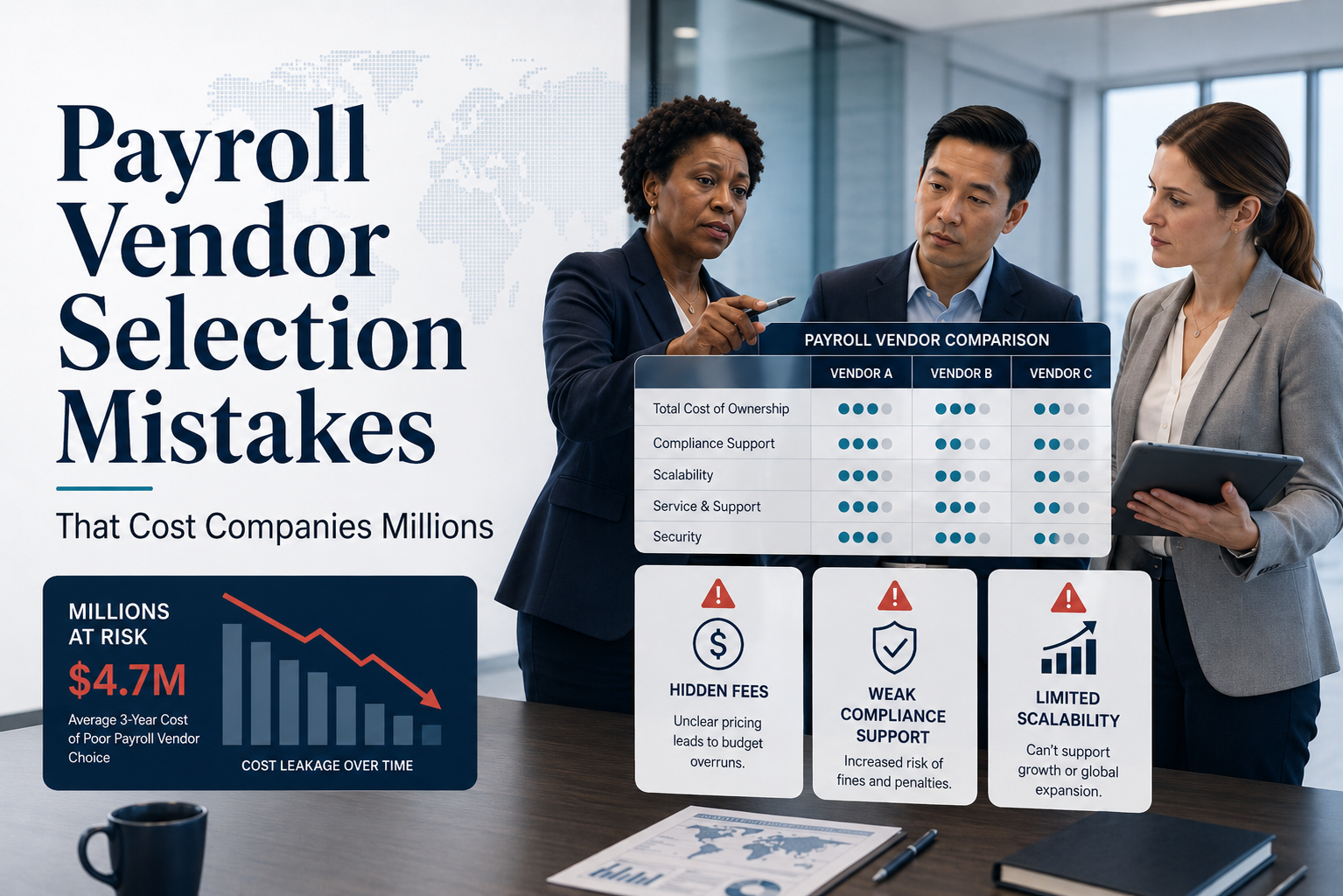 Payroll Vendor Selection Mistakes That Cost Companies Millions