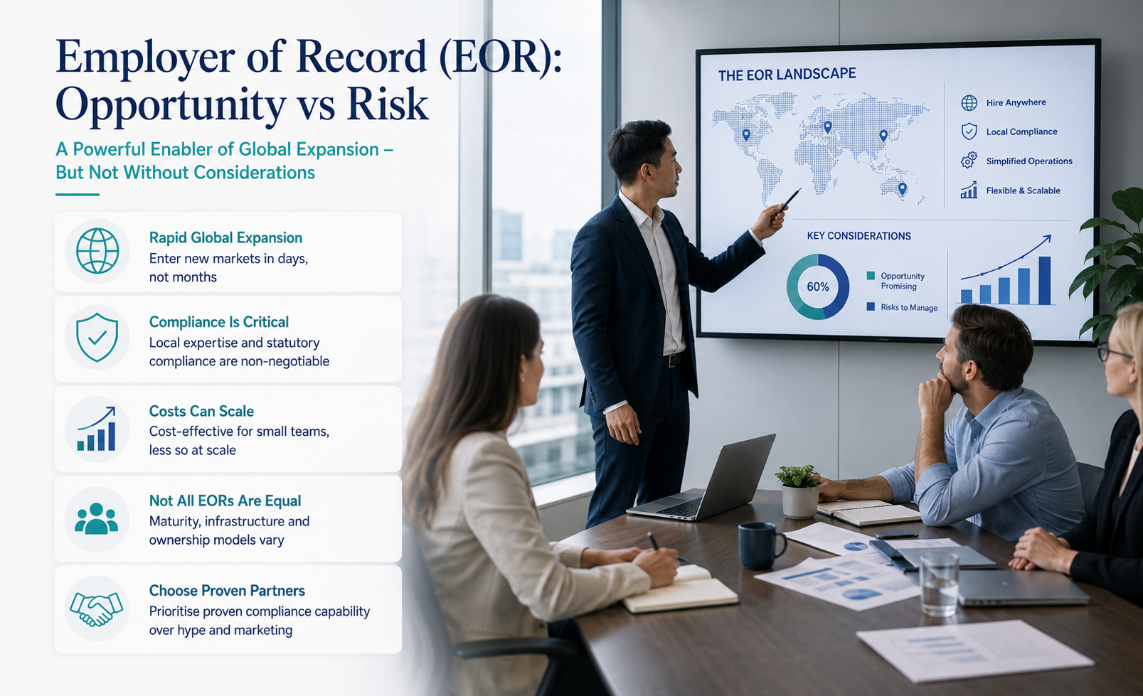 Employer of Record (EOR): Opportunity Vs Risk