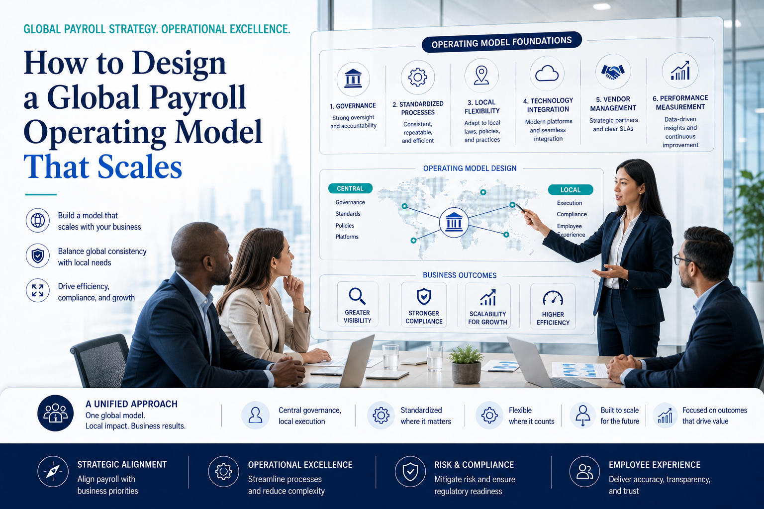 How to Design a Global Payroll Operating Model That Scales