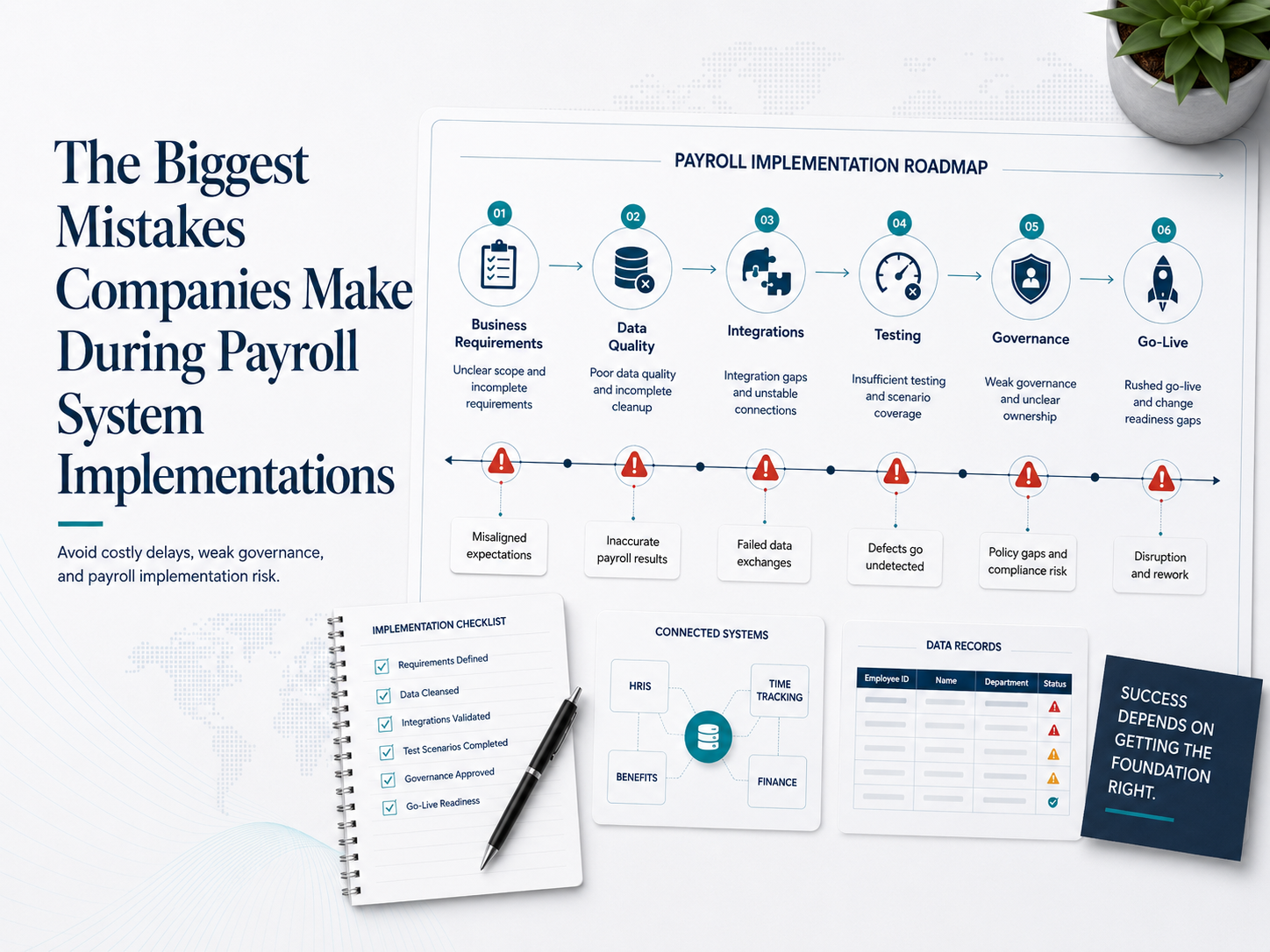 The Biggest Mistakes Companies Make During Payroll System Implementations