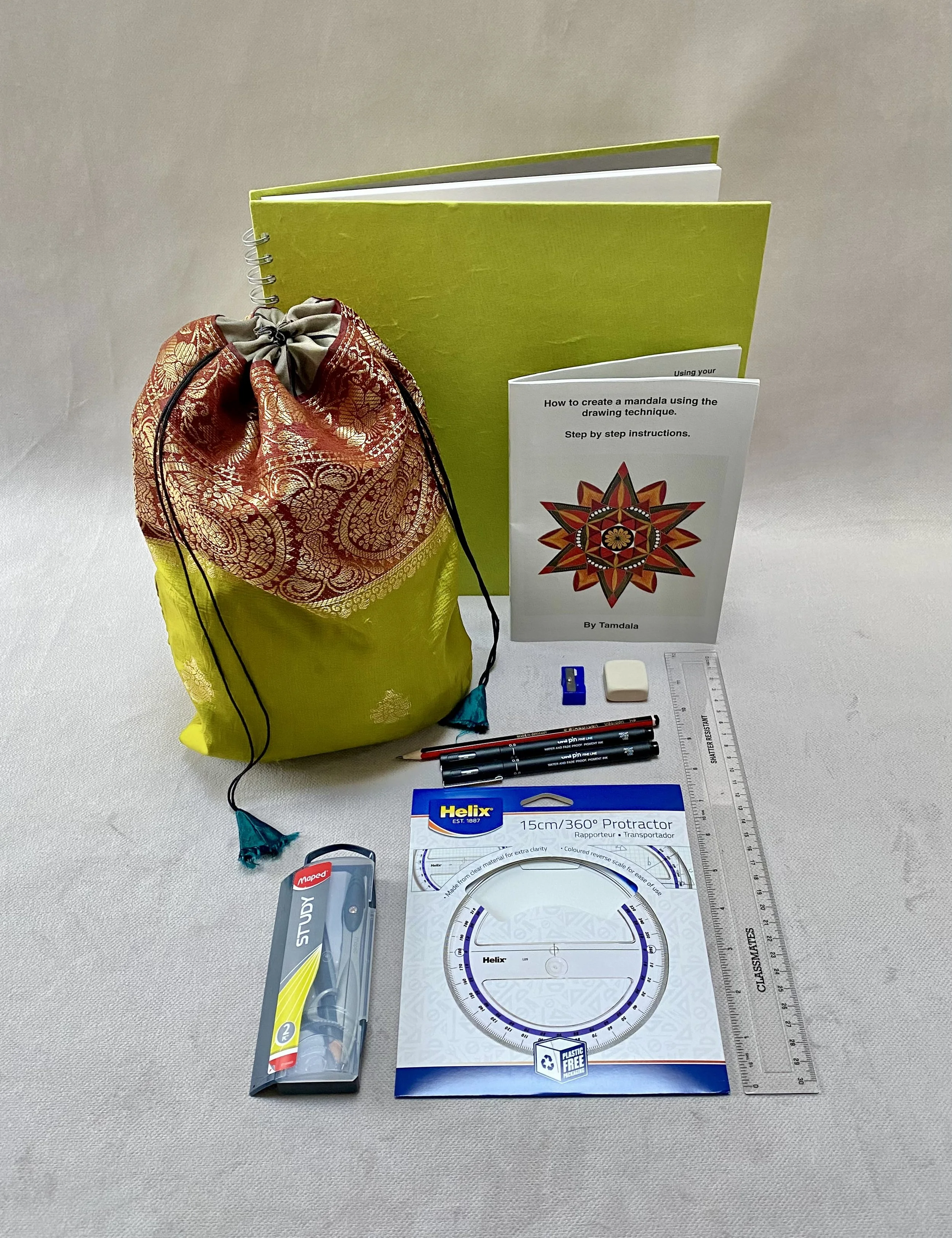Mandala drawing Kit