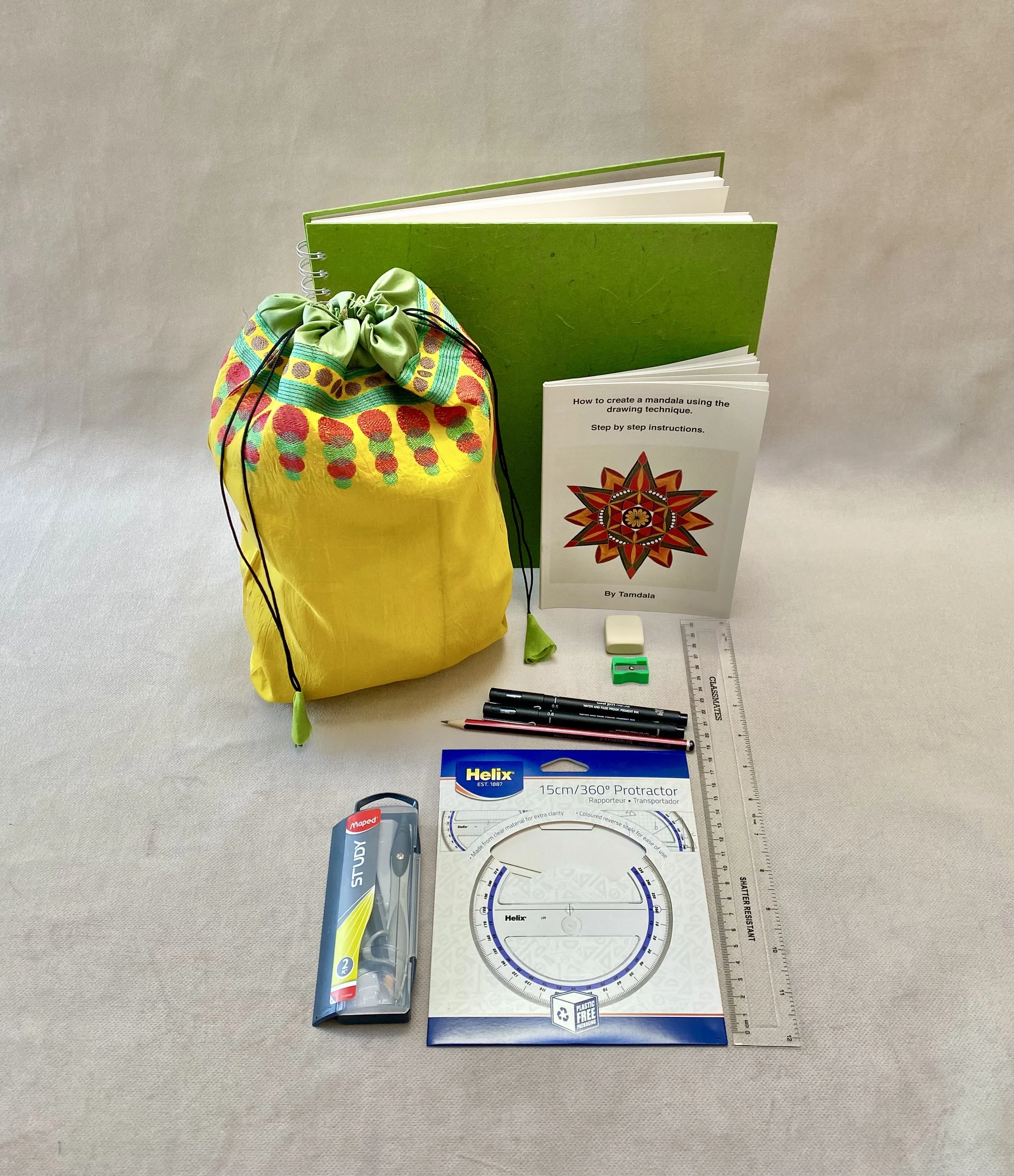 Mandala drawing Kit
