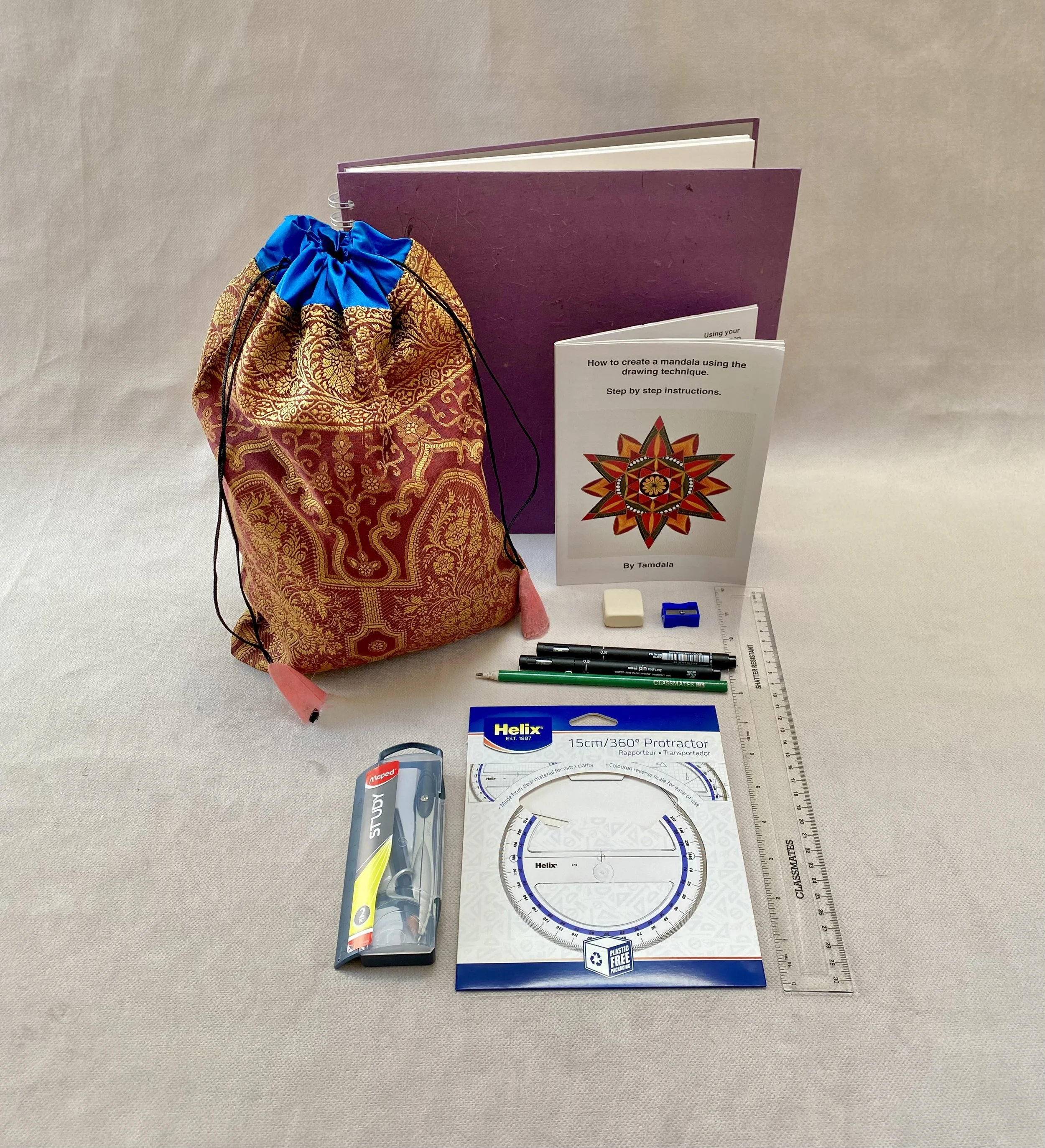 Mandala drawing Kit