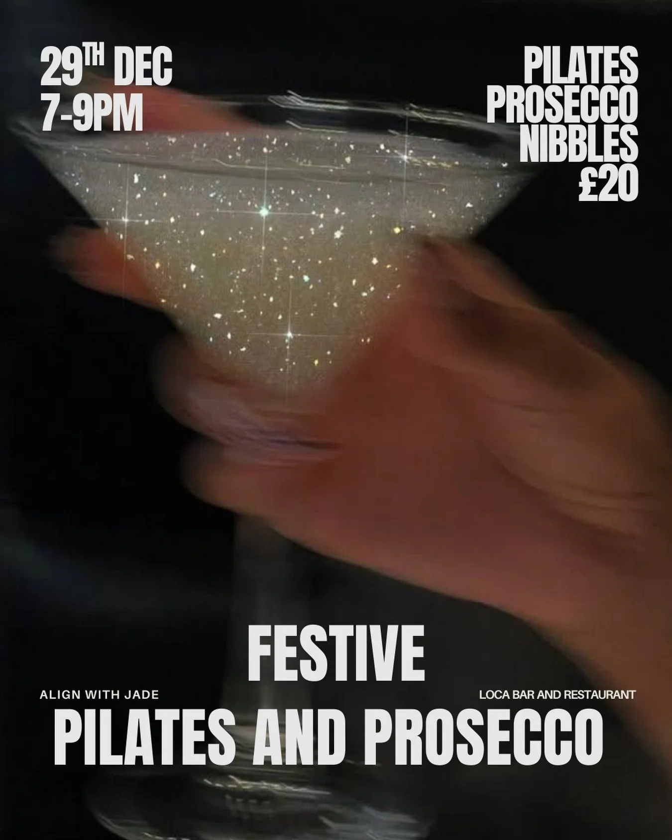 Hey hunnis!! 
In between Christmas and New year I will be offering a Pilates and Prosecco event at @locabarandrestaurant 🫶🏻🩷

This year has been so special and you have all made it such a joy ✨ i feel so grateful for the community we&rsquo;ve buil
