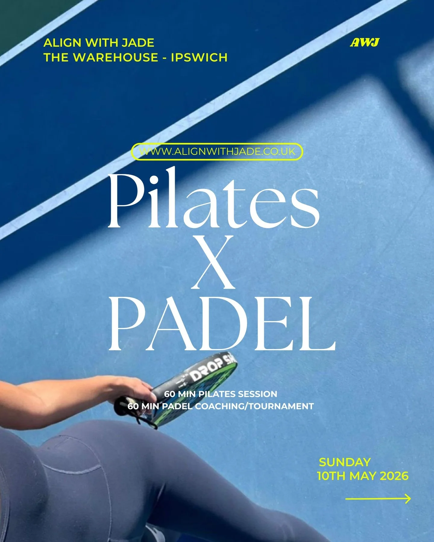You guys sold out the first event so quickly, we thought we better get a second date up asap!! 🙊 

Pilates X Padel event 2.0
at @thewarehouse.ipswich 🎾💚💕🧘🏻&zwj;♀️

Sunday 10th May
10:30am - 12:30pm

60min Pilates session
60min Padel coaching se