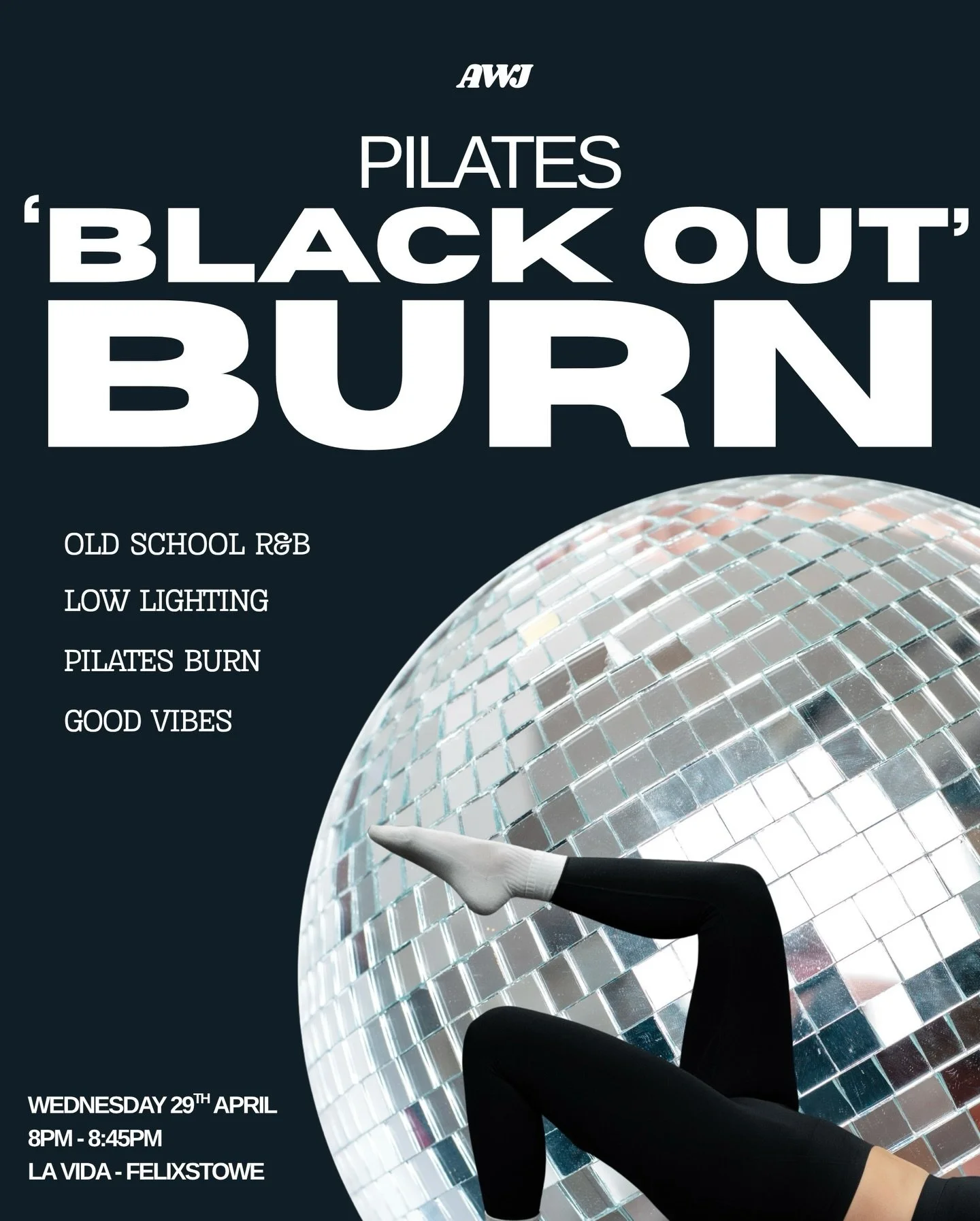 BLACK OUT BURN 🔥🖤

Join me on the last Wednesday of every month at @lavidashowbar 💃🏻We&rsquo;re turning the lights ALL the way down and the vibes ALL the way up! We&rsquo;re bringing that old school R&amp;B energy to the mat. Slow, controlled, an