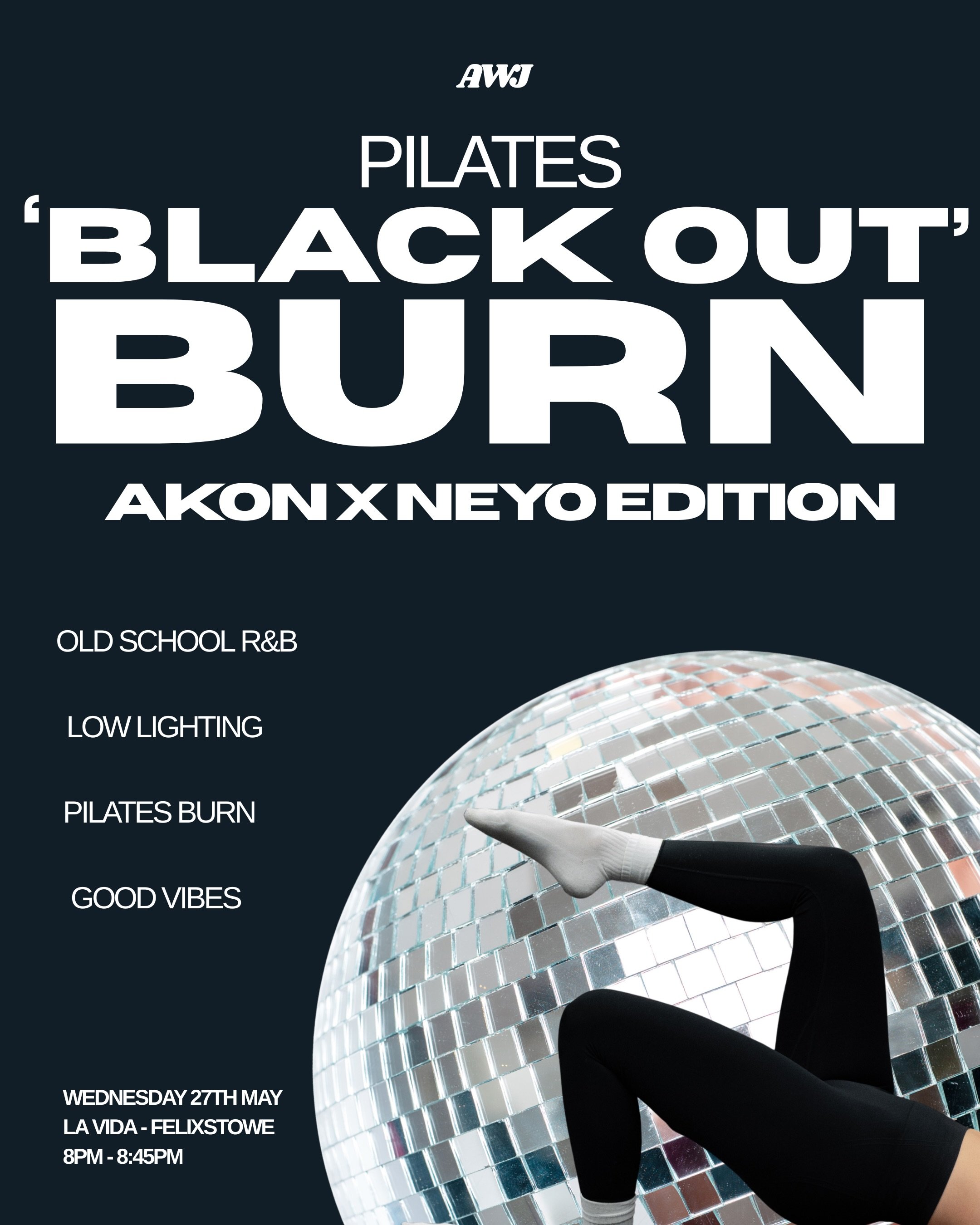 BLACK OUT BURN is backkkk🔥🖤
This time is a NEYO AND AKON edition 🎶 

Join me on the last Wednesday of May at @lavidashowbar 💃🏻We&rsquo;re turning the lights ALL the way down and the vibes ALL the way up! 

Expect the same old-school R&amp;B ener