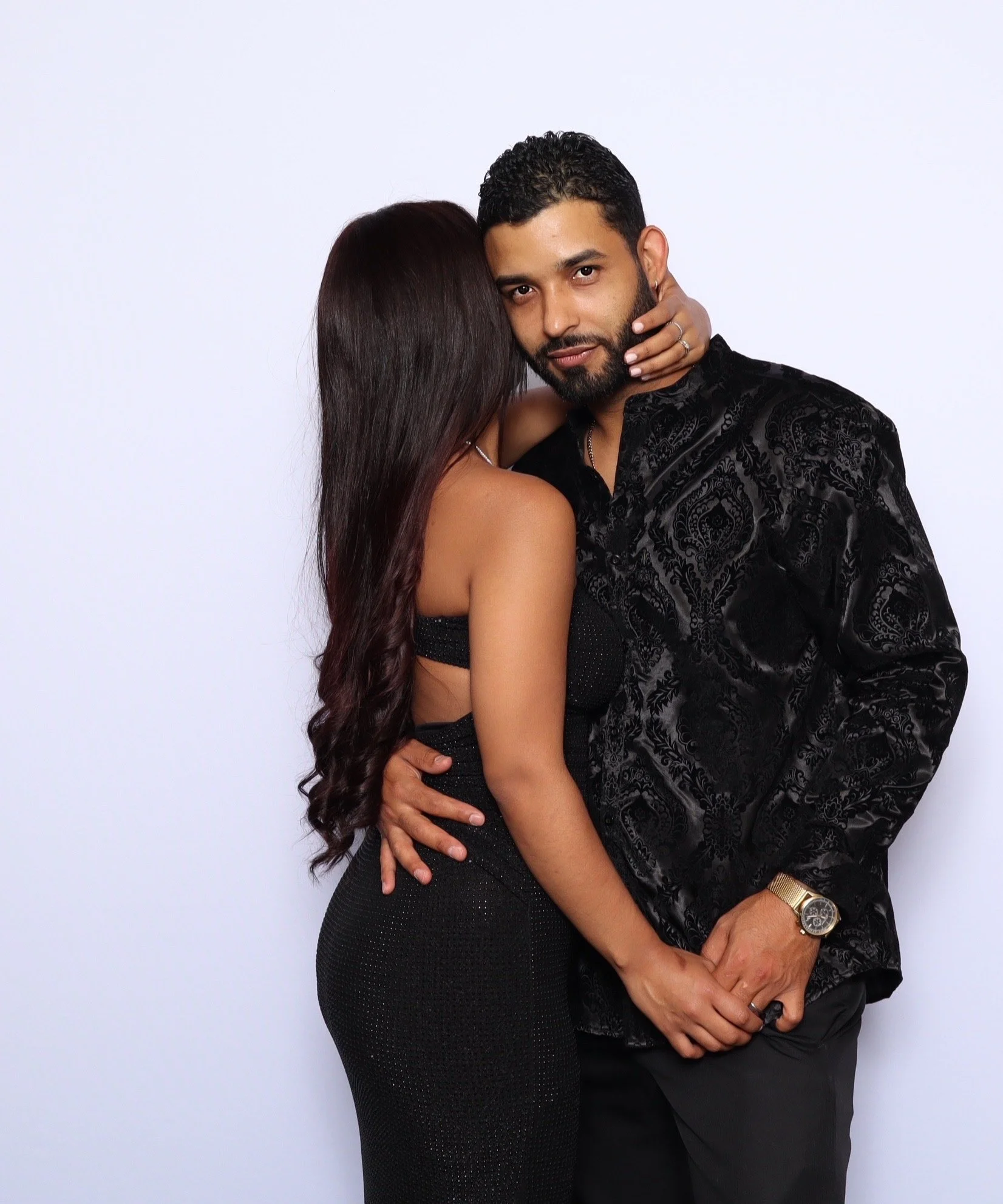 Luxury wedding photo booth rental providing instant keepsake prints.