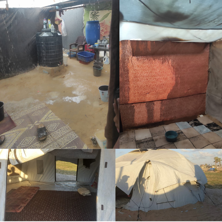 Tents Before & After