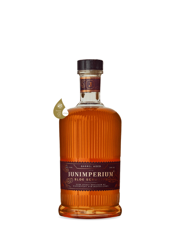 Junimperium Barrel Aged Sloe Schnapps – Special Spicy Edition