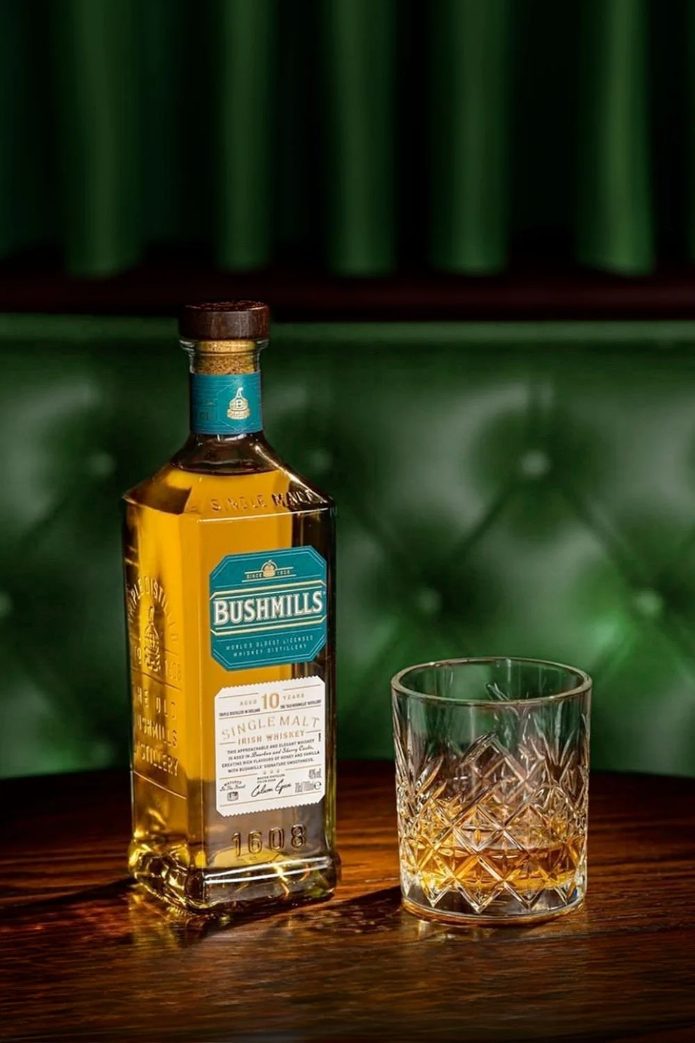 Bushmills 10 Y.O. Single Malt Irish Whiskey