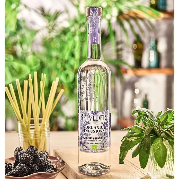 Belvedere Organic Infusions Blackberry & Lemongrass Vodka