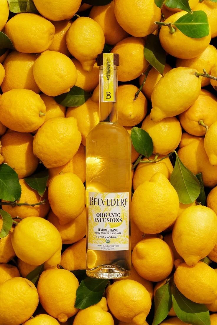 Belvedere Organic Infusions Lemon & Basil Vodka