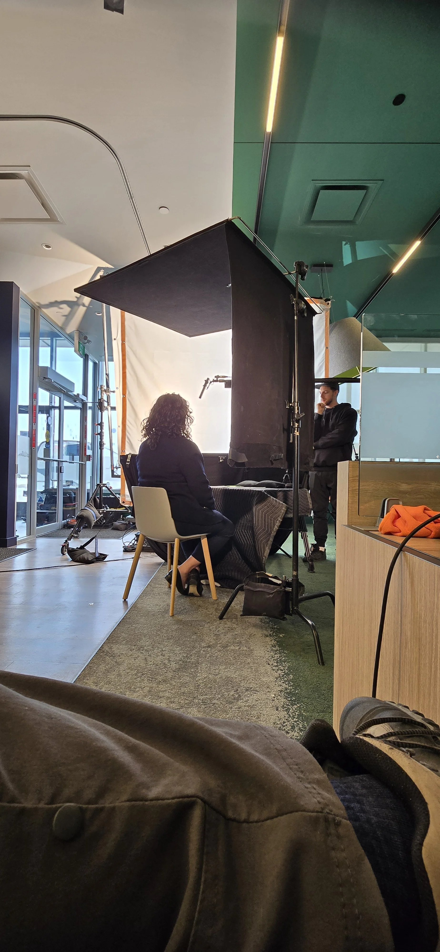 Aputure Xt52. 12X Hi-lite diffusion, 4X 216 frame. Solid, Boom arm, Combo stand, Mombo Combo, C stand, Panel lite, Nanlite 306C, Nanlite 240CL, Nanlite 60CL, Brute, Honda 7000i ES generator, Honda 2200i generator, Ecoflow, Aputure 600X, Aputure 300D,
