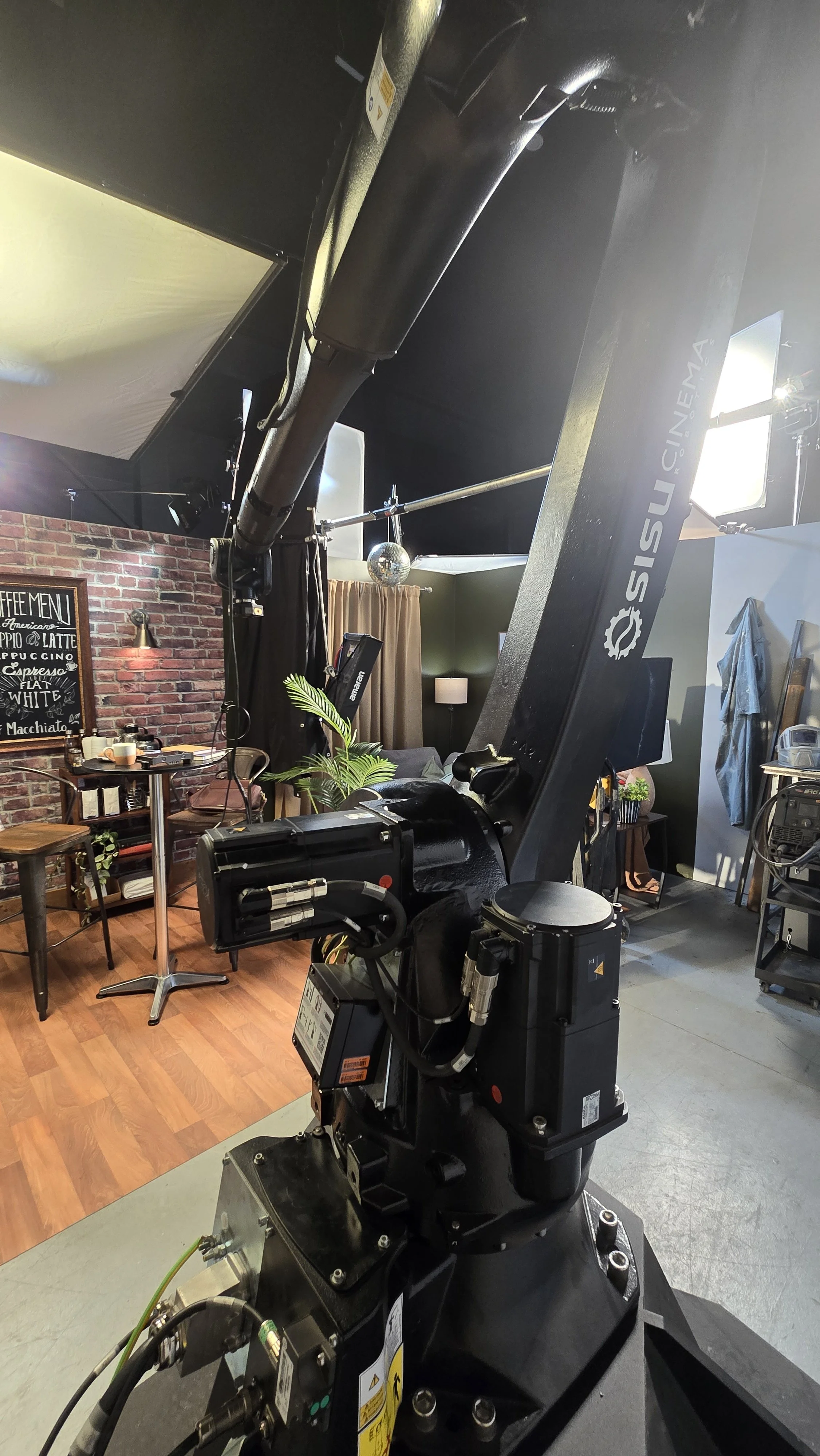 Aputure Xt52. 12X Hi-lite diffusion, 4X 216 frame. Solid, Boom arm, Combo stand, Mombo Combo, C stand, Panel lite, Nanlite 306C, Nanlite 240CL, Nanlite 60CL, Brute, Honda 7000i ES generator, Honda 2200i generator, Ecoflow, Aputure 600X, Aputure 300D,