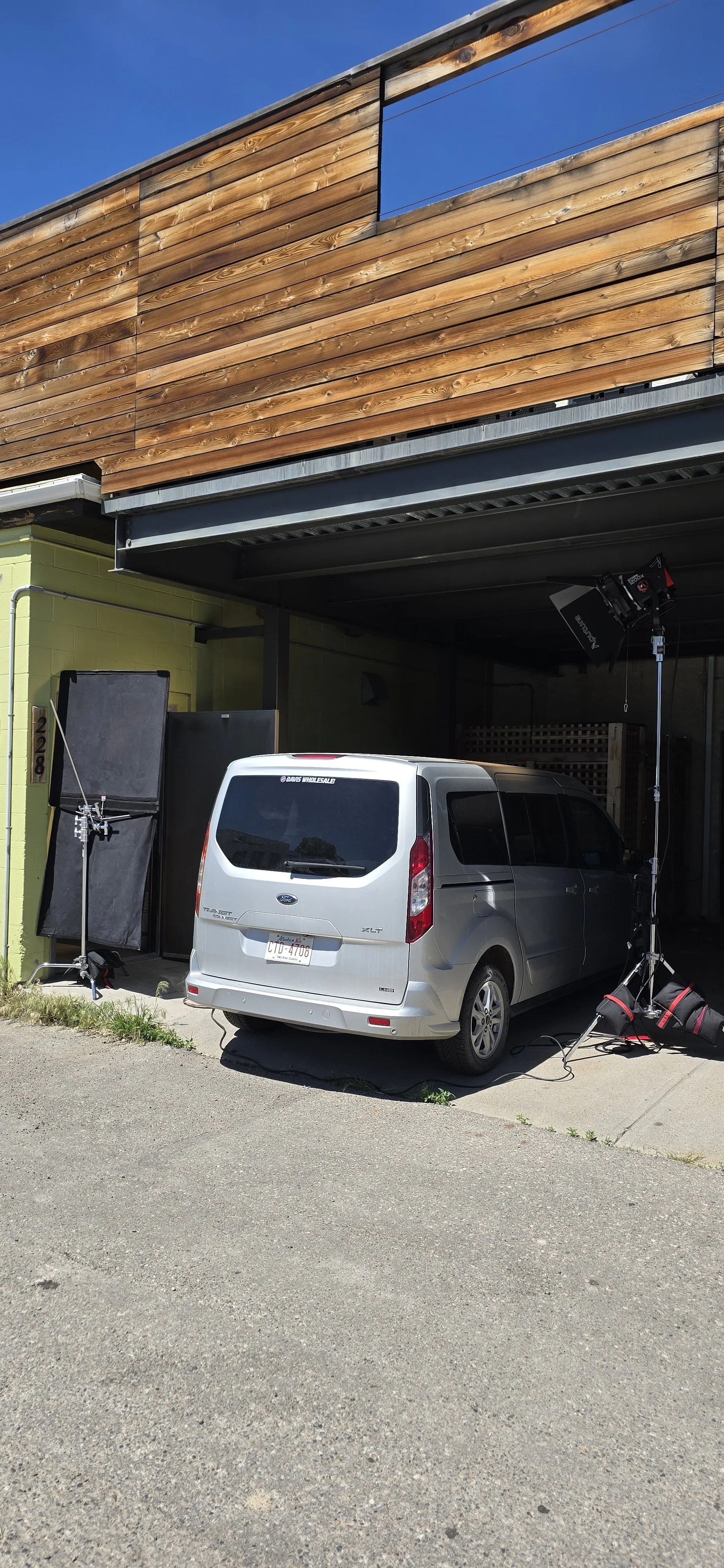 Aputure Xt52. 12X Hi-lite diffusion, 4X 216 frame. Solid, Boom arm, Combo stand, Mombo Combo, C stand, Panel lite, Nanlite 306C, Nanlite 240CL, Nanlite 60CL, Brute, Honda 7000i ES generator, Honda 2200i generator, Ecoflow, Aputure 600X, Aputure 300D,
