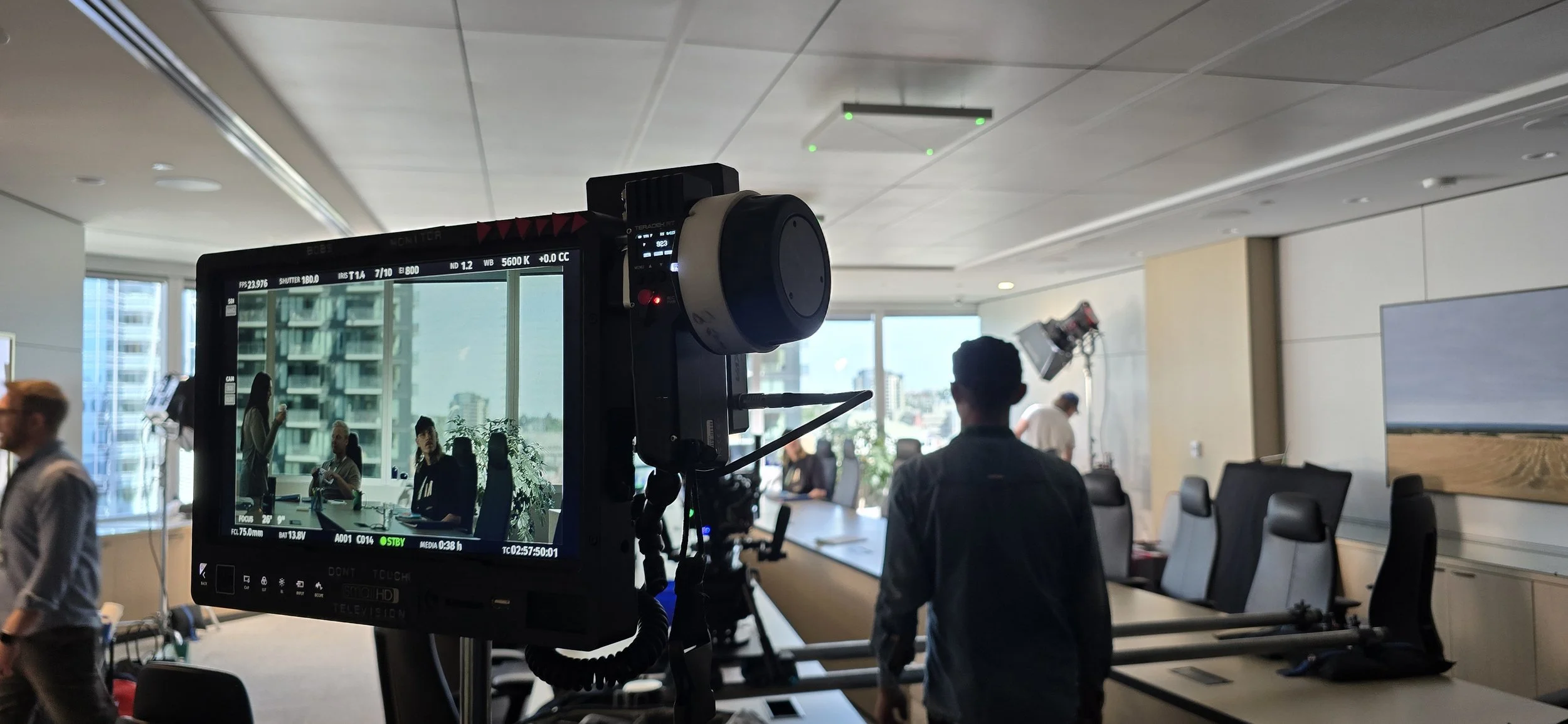 Aputure Xt52. 12X Hi-lite diffusion, 4X 216 frame. Solid, Boom arm, Combo stand, Mombo Combo, C stand, Panel lite, Nanlite 306C, Nanlite 240CL, Nanlite 60CL, Brute, Honda 7000i ES generator, Honda 2200i generator, Ecoflow, Aputure 600X, Aputure 300D,