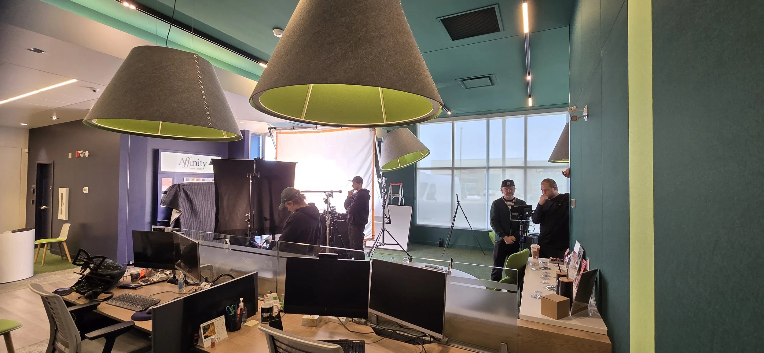 Aputure Xt52. 12X Hi-lite diffusion, 4X 216 frame. Solid, Boom arm, Combo stand, Mombo Combo, C stand, Panel lite, Nanlite 306C, Nanlite 240CL, Nanlite 60CL, Brute, Honda 7000i ES generator, Honda 2200i generator, Ecoflow, Aputure 600X, Aputure 300D,