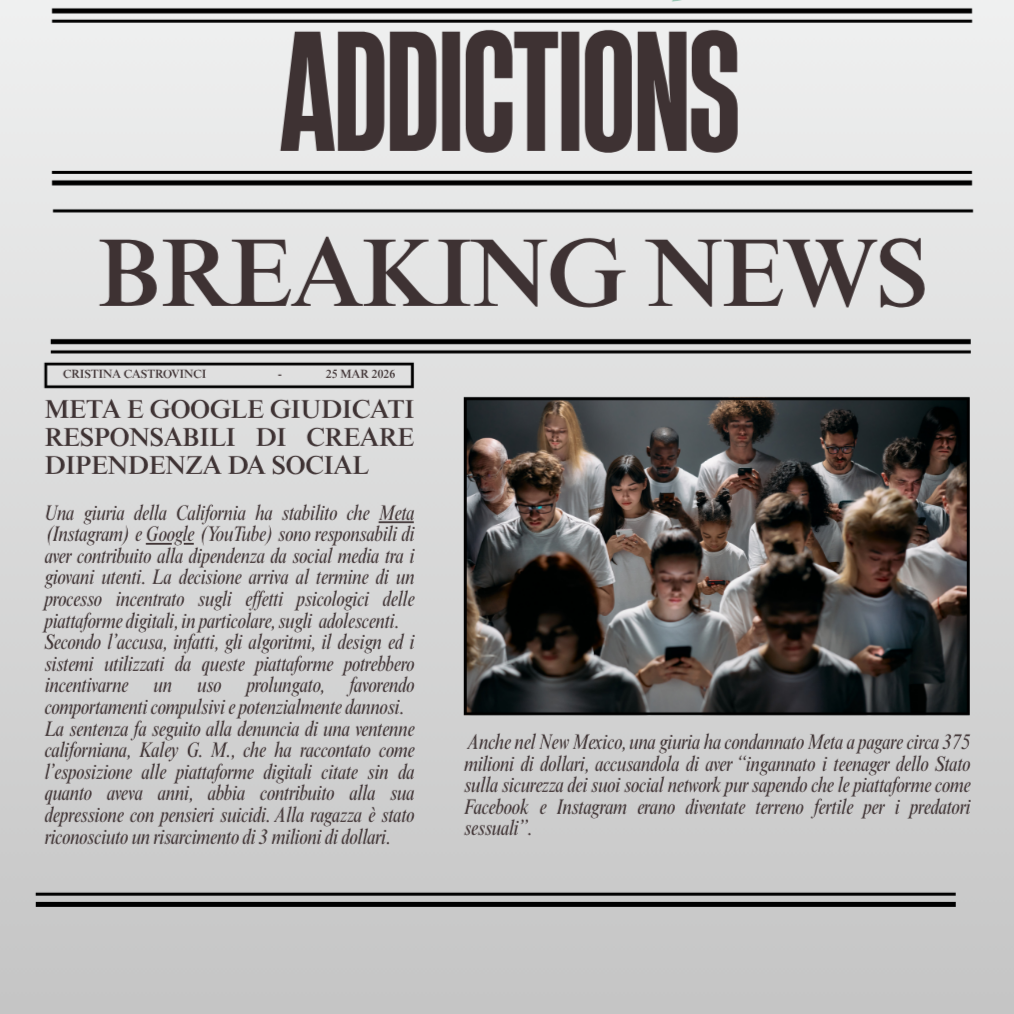 Uso problematico dei social network