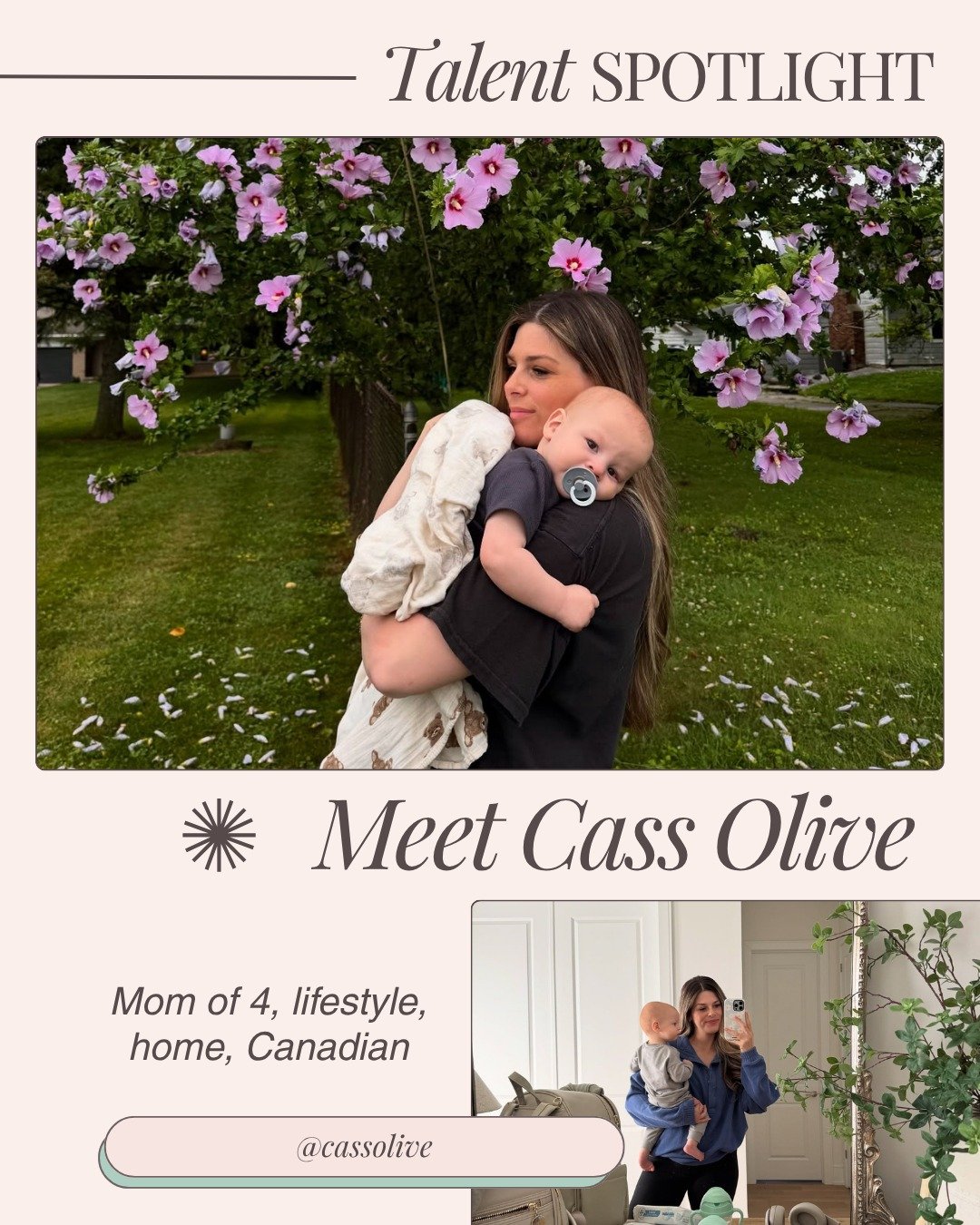 Meet Cass Olive! From fashion to family life, she shares the beauty and chaos of being a mom of four inspiring women to embrace every season with grace, humor, and authenticity. So proud to rep you @cassolive!