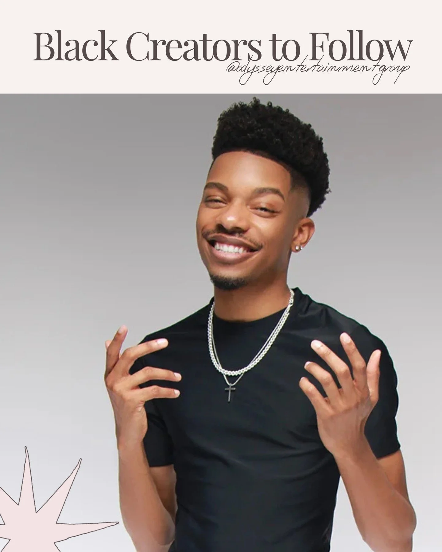 Celebrating Black History Month by highlighting Black creators on our roster who continue to lead, create, and move culture forward. Honored to support their work this month and always!! 💫