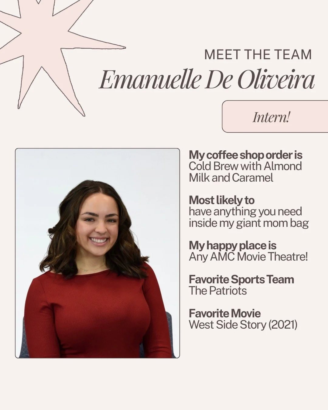 We&rsquo;re so excited to welcome Emanuelle De Oliveira and Anna Bolin as our Spring interns! From social strategy and talent research to campaign support, we&rsquo;re grateful for all of the energy they&rsquo;re already bringing! ✨