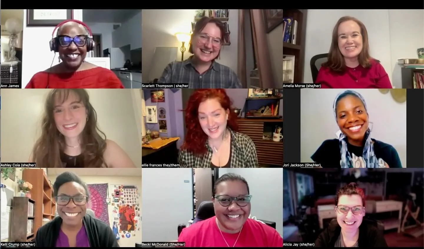Last night we wrapped up our final meeting with the inaugural cohort of Sensitivity Specialists! This has been an amazing year of learning with and from each other. We are so excited to get this group officially certified and working in the field! Re