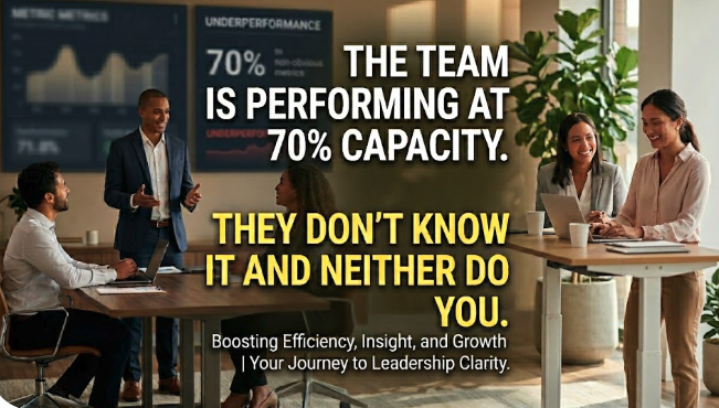 Your Team Is Performing at 70% Capacity. They Don't Know It And Neither Do You.