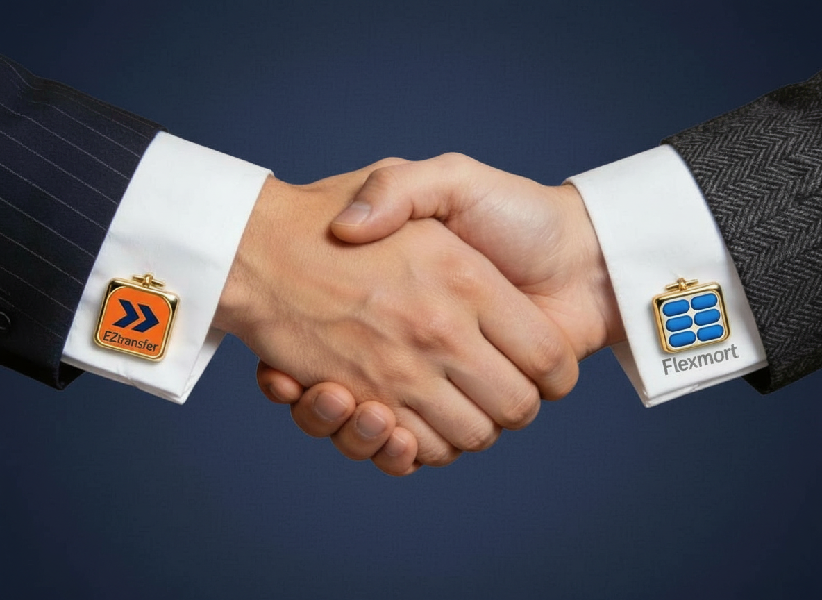 EZtransfer and Flexmort partnership.  EZtransfer distributor of Flexmort.  Flexmort partners with EZtransfer.