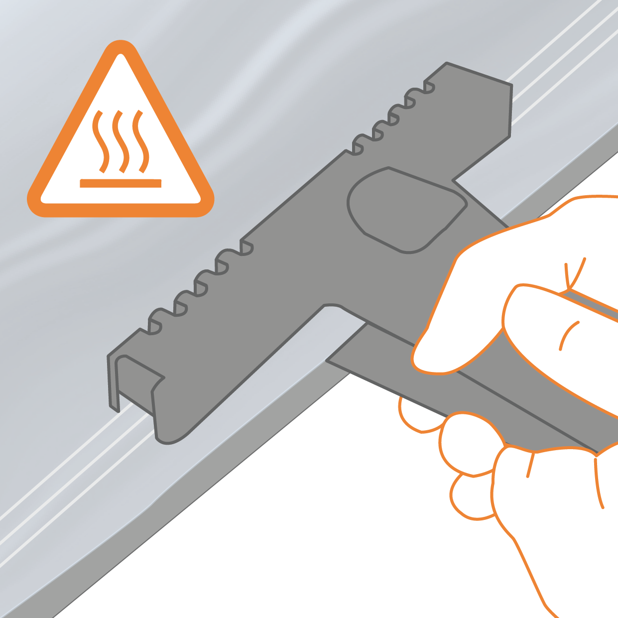 Flexmort CadSeal caution heat .png