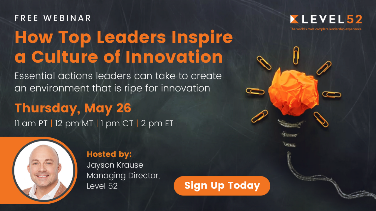 How Top Leaders Inspire a Culture of Innovation