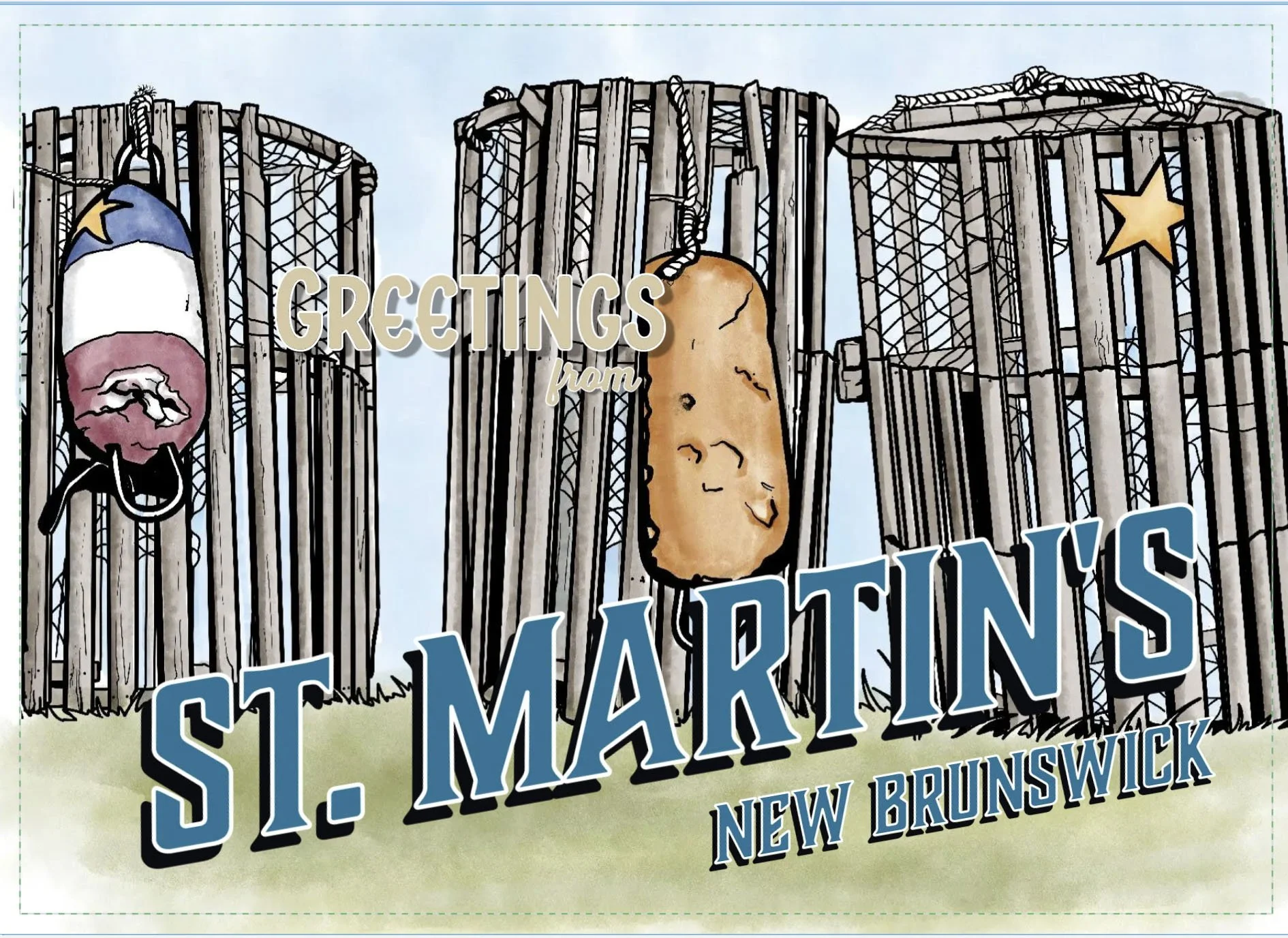 Post Cards: Saint Martin's 3