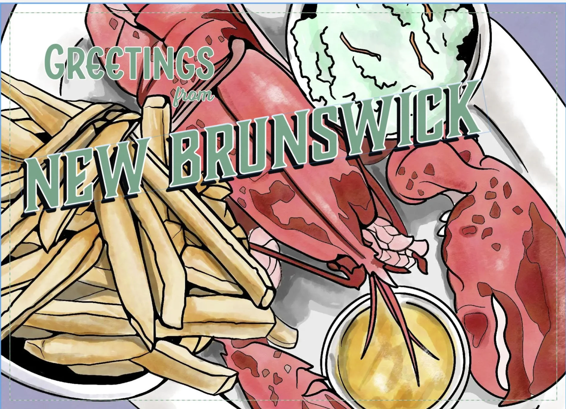 Post Cards: Lobster Dinner