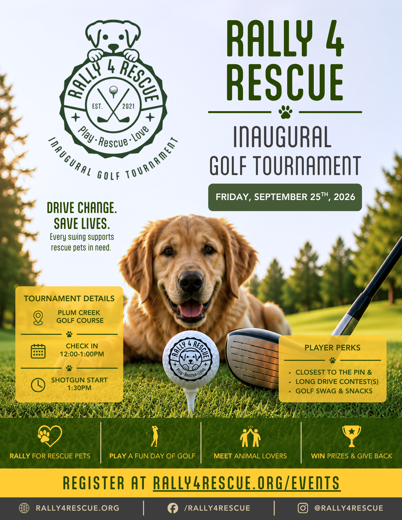 Inaugural Golf Tournament