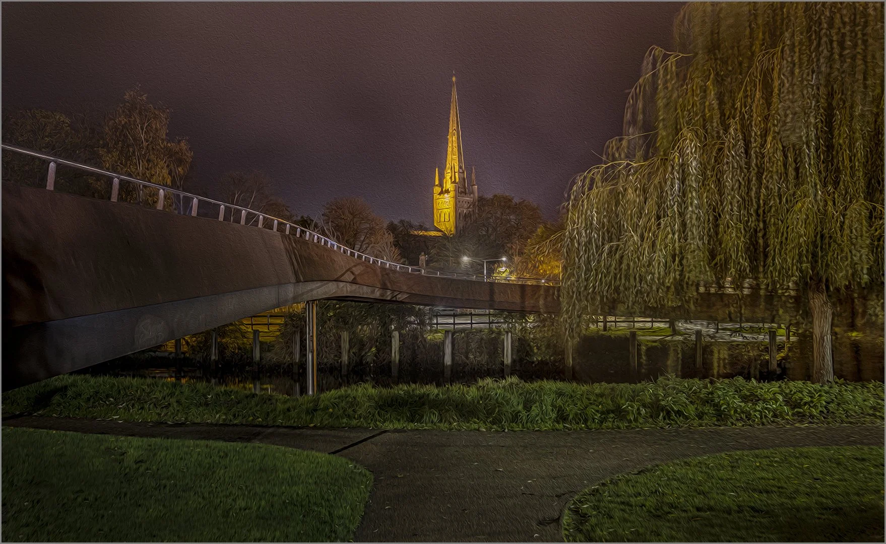 Cathedral view - WINNER - Gillian Denny