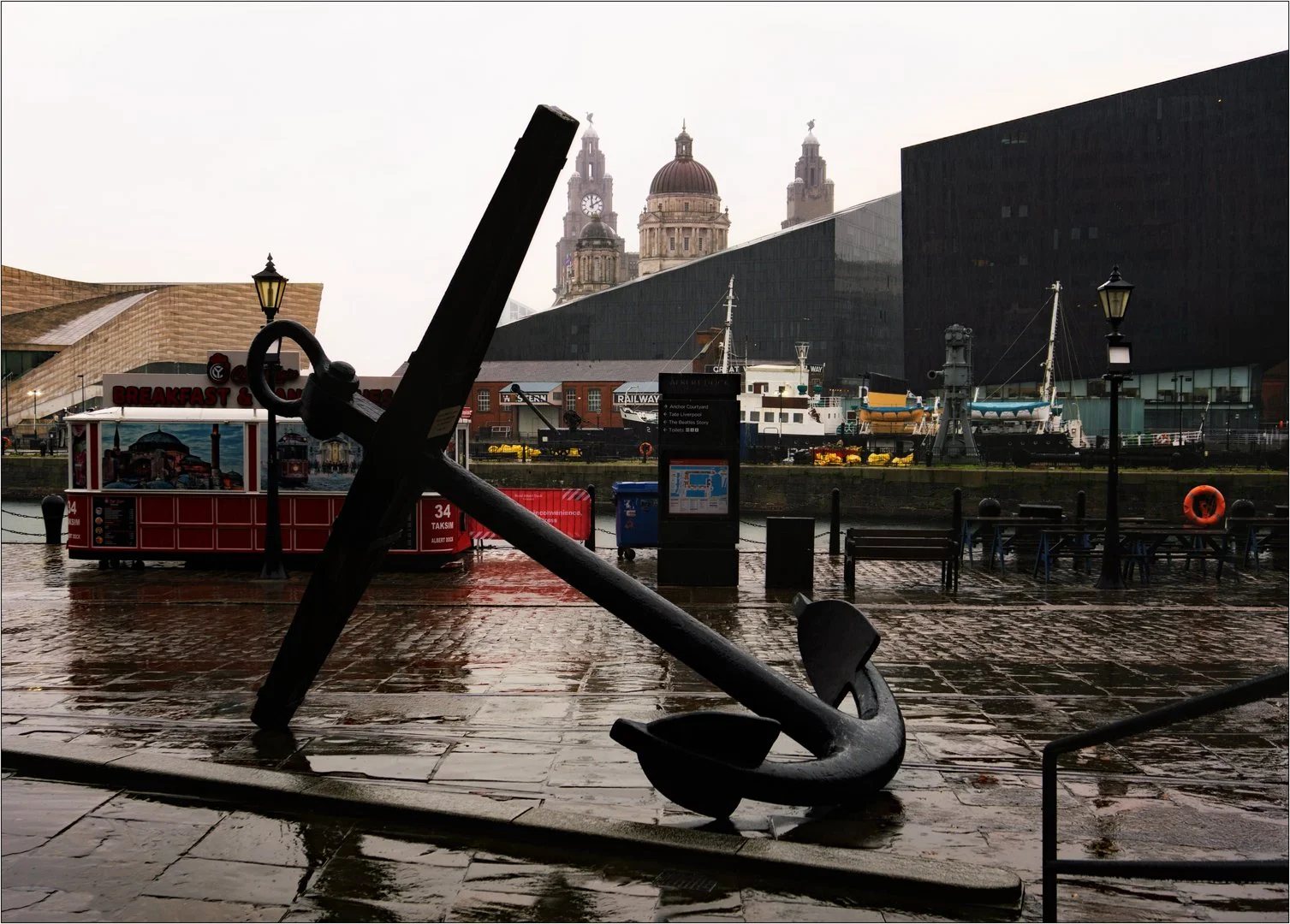 Liverpool in the rain - Margaret Churchill