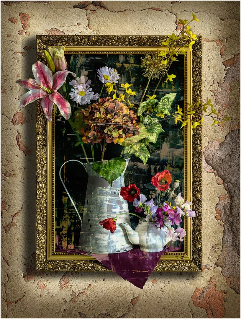 Framed Florals - Steve Knight