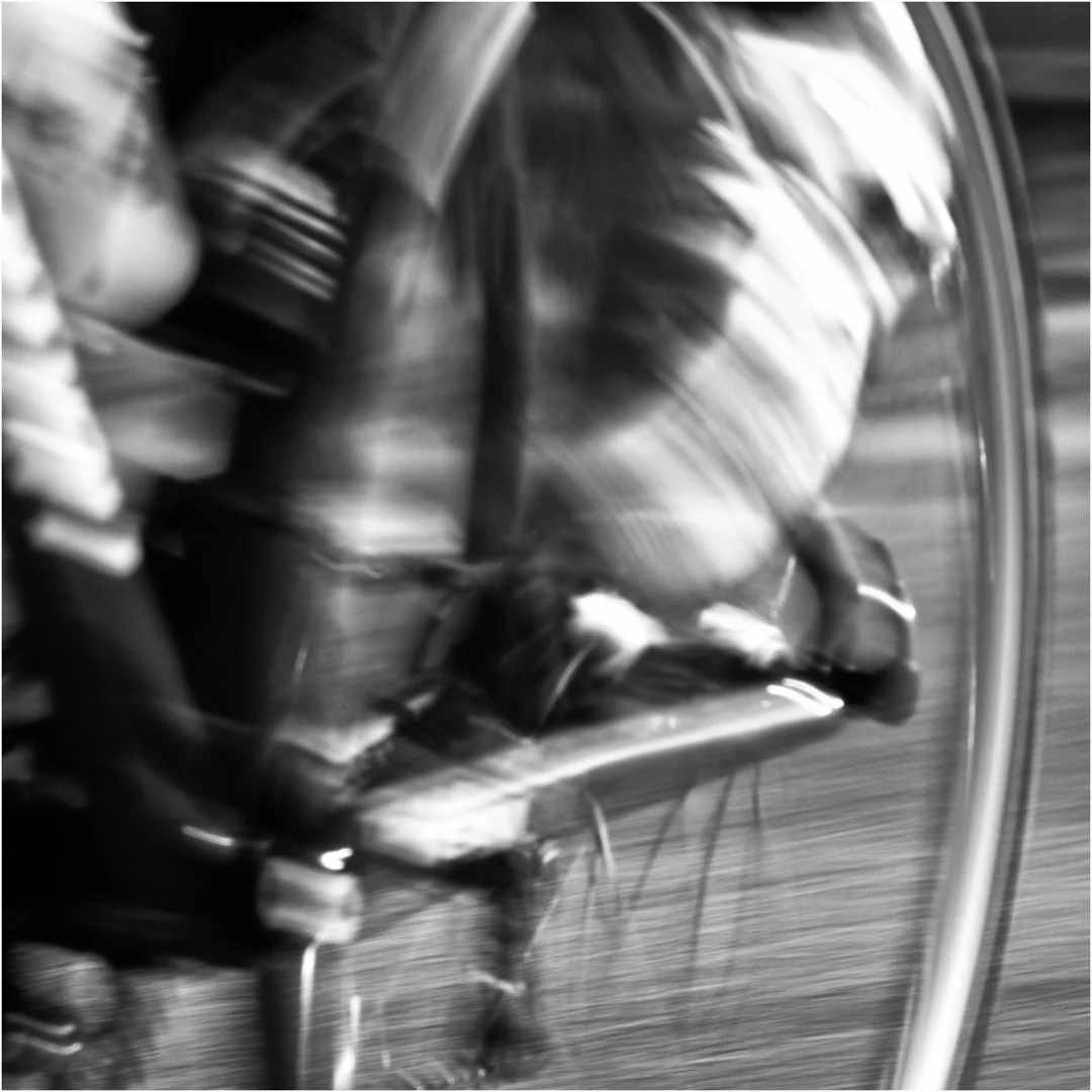 Peddling hard - Rick Hathaway