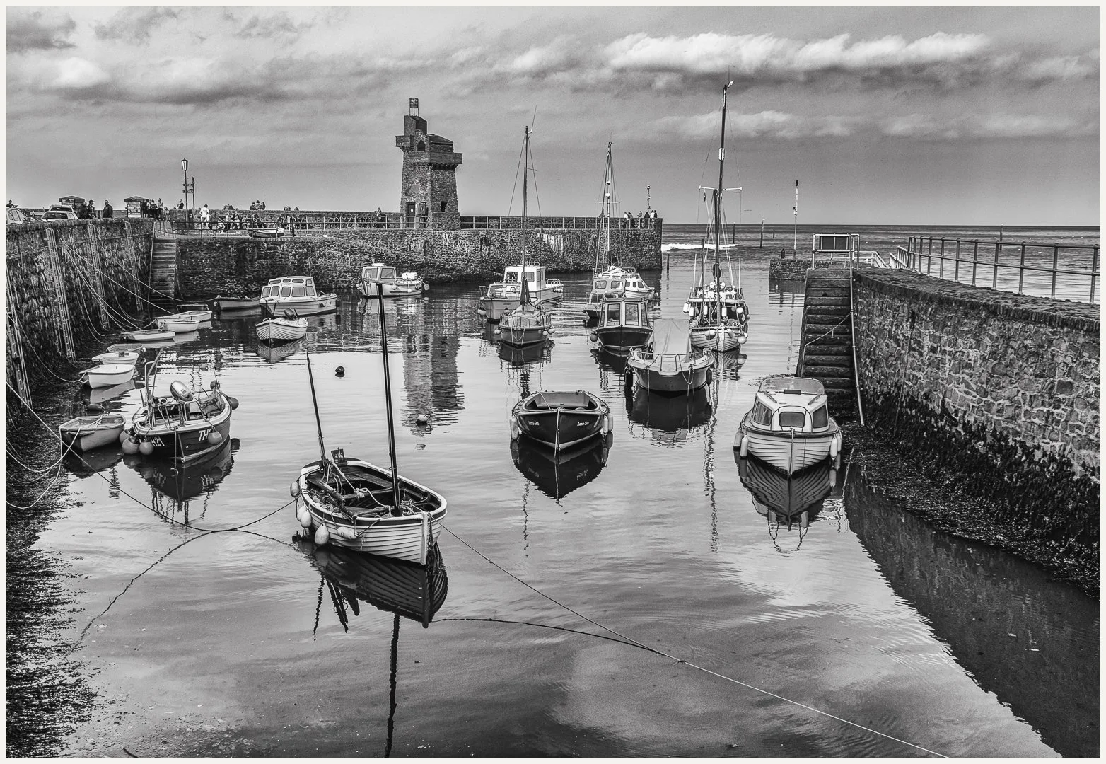 Lynmouth Harbour - Jennie Mursell LRPS