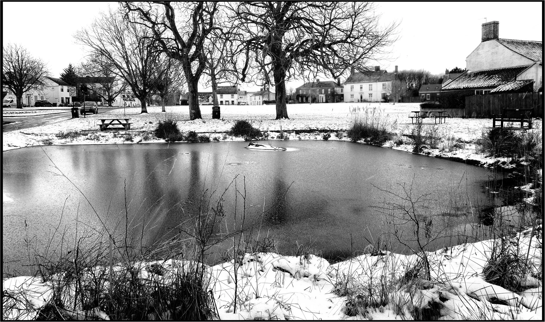 The Village Pond Margaret Churchill